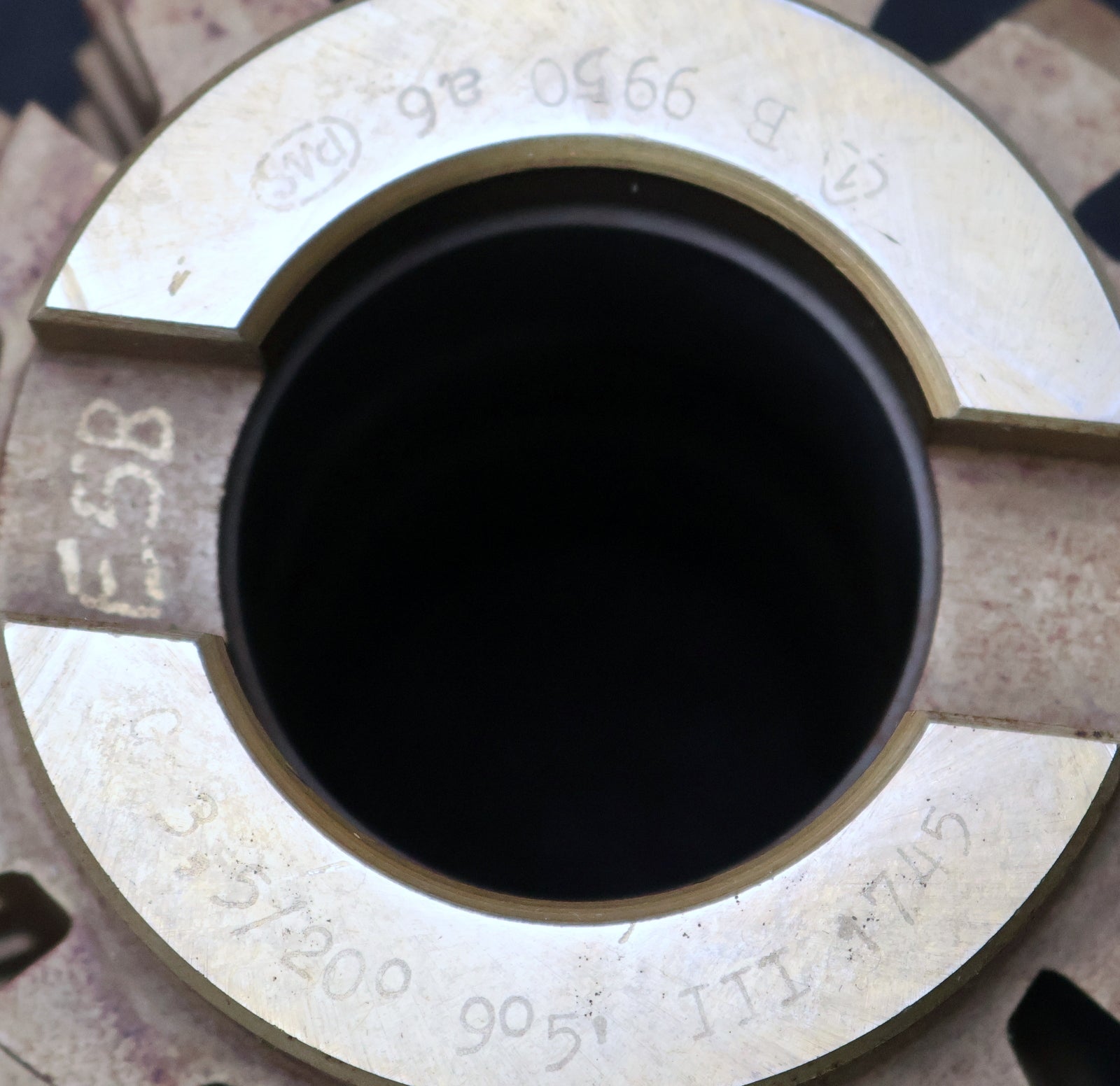 Bild des Artikels PWS-Zahnrad-Wälzfräser-gear-hob-m=-3,5mm-20°-EGW-Ø100x130xØ40mm-BPIII