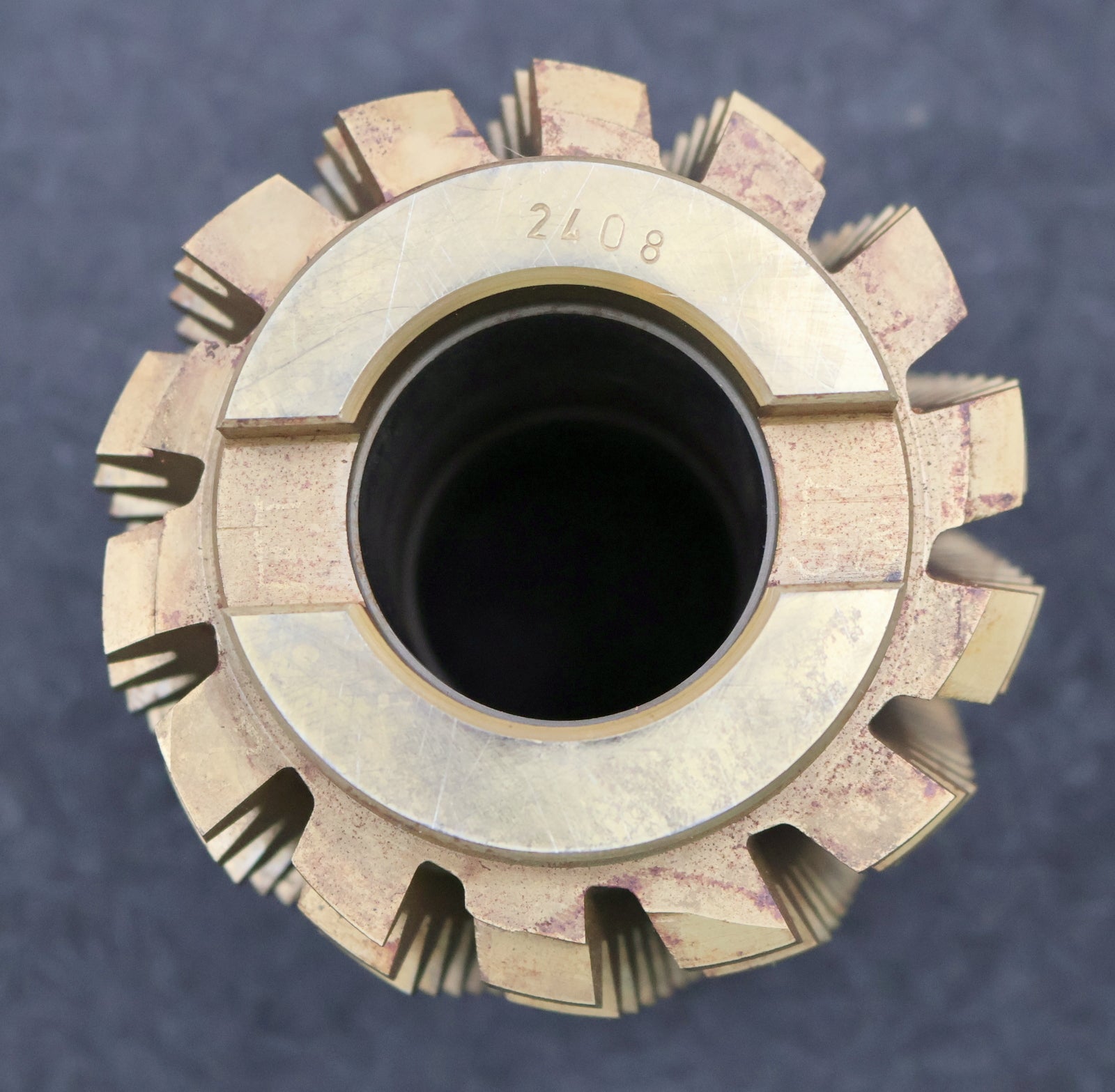 Bild des Artikels PWS-Zahnrad-Wälzfräser-gear-hob-m=-3,5mm-20°-EGW-Ø100x130xØ40mm-BPIII