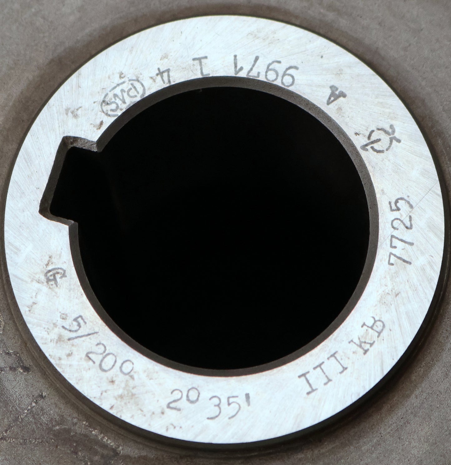 Bild des Artikels PWS-Zahnrad-Wälzfräser-gear-hob-m=-5mm-20°-EGW-Ø124x150xØ40mm-LKN-BPIII