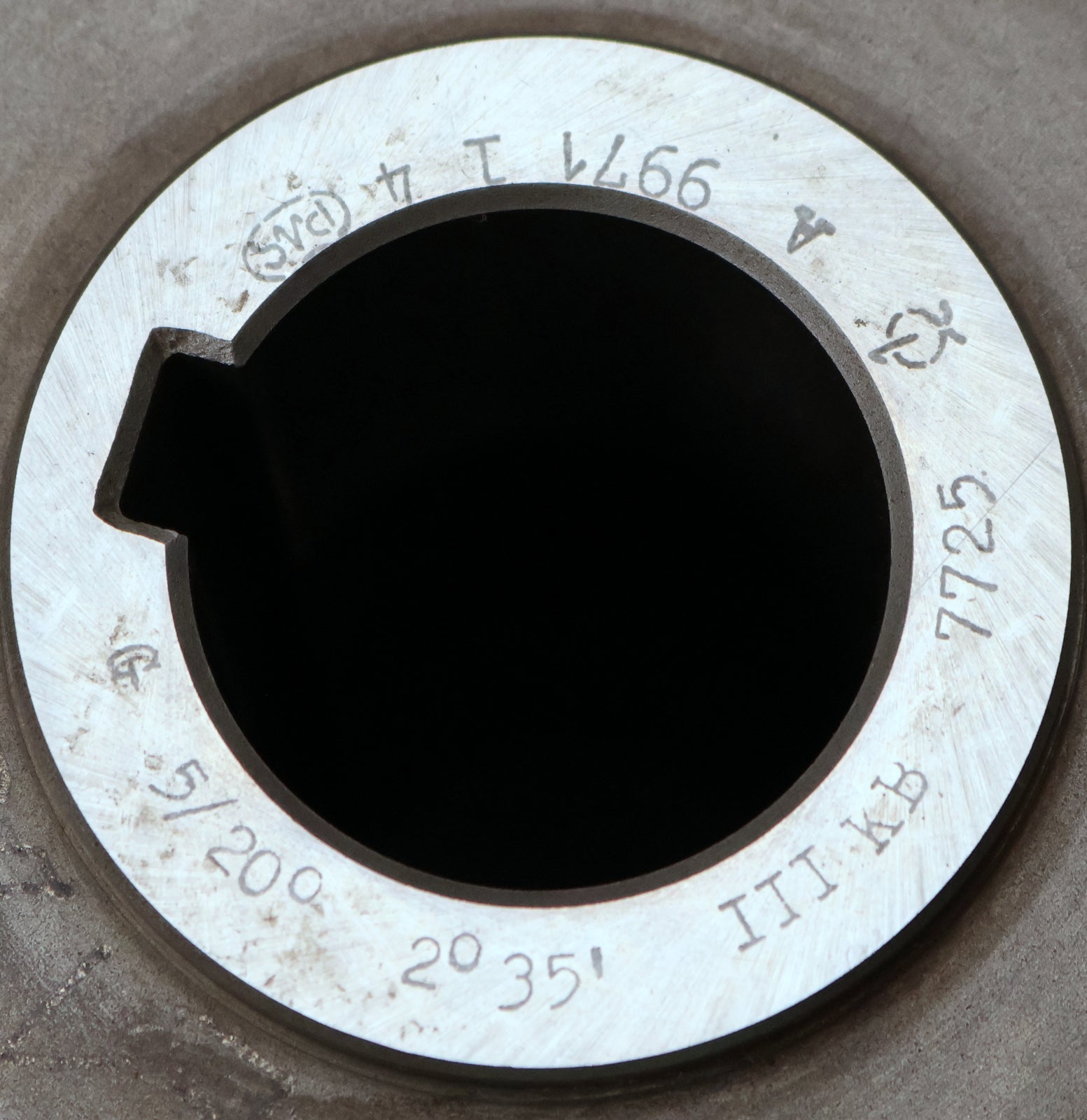 Bild des Artikels PWS-Zahnrad-Wälzfräser-gear-hob-m=-5mm-20°-EGW-Ø124x150xØ40mm-LKN-BPIII