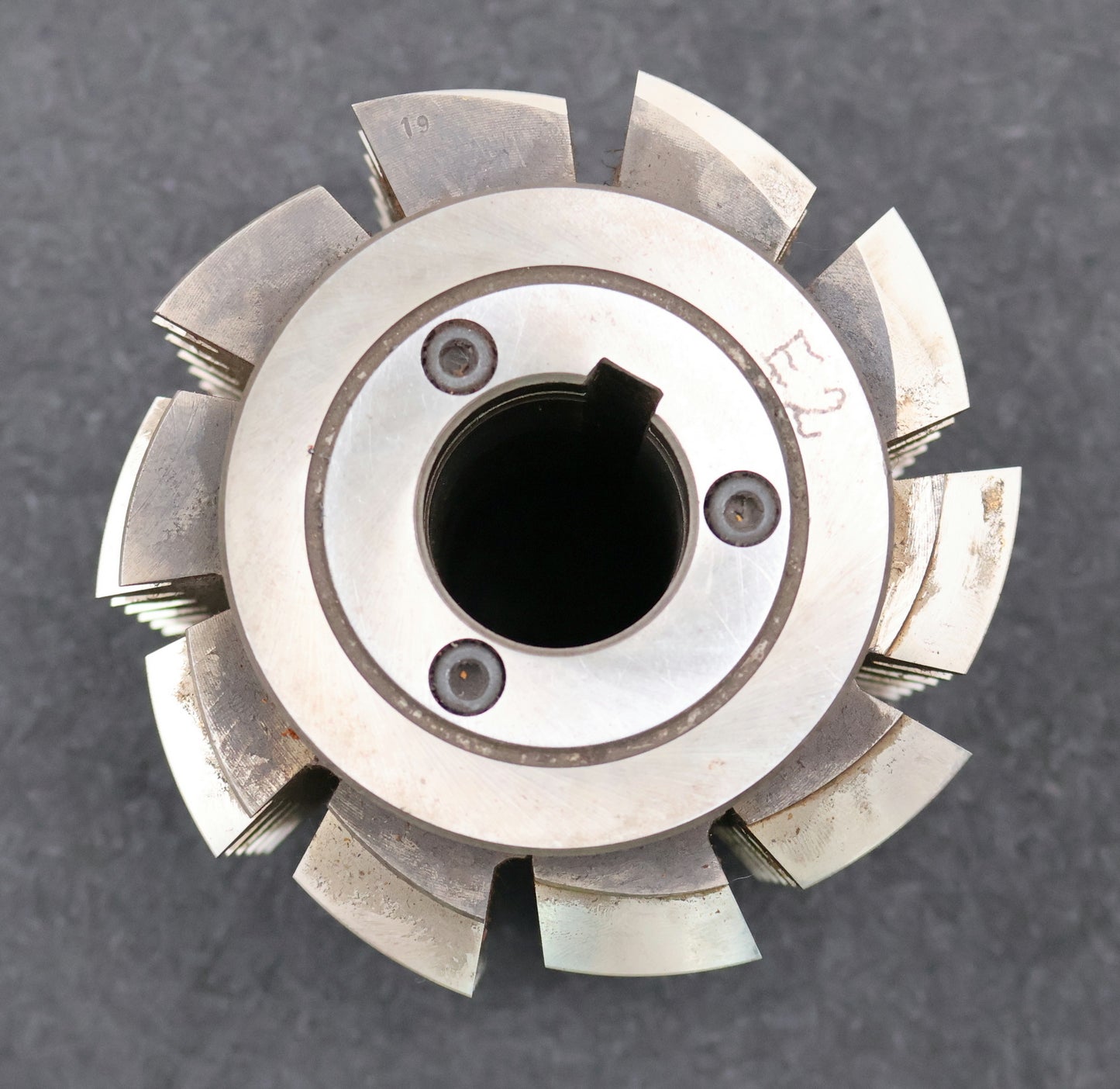 Bild des Artikels PWS-Zahnrad-Wälzfräser-gear-hob-m=-4,5mm-20°-EGW-Ø120x122xØ32mm-mit-LKN-BPI