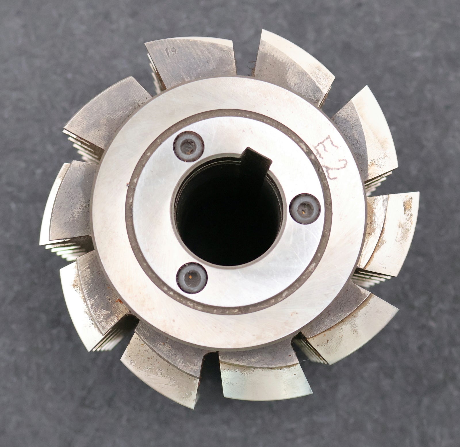 Bild des Artikels PWS-Zahnrad-Wälzfräser-gear-hob-m=-4,5mm-20°-EGW-Ø120x122xØ32mm-mit-LKN-BPI