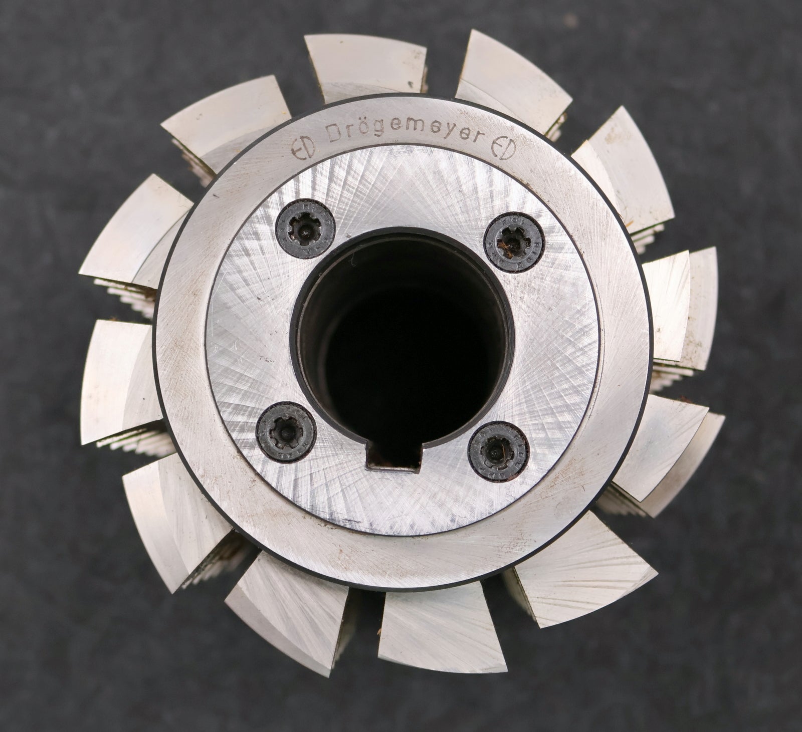 Bild des Artikels DRÖGEMEYER-Zahnrad-Wälzfräser-gear-hob-m=4mm-20°-EGW-Ø106x96xØ32mm-mit-LKN
