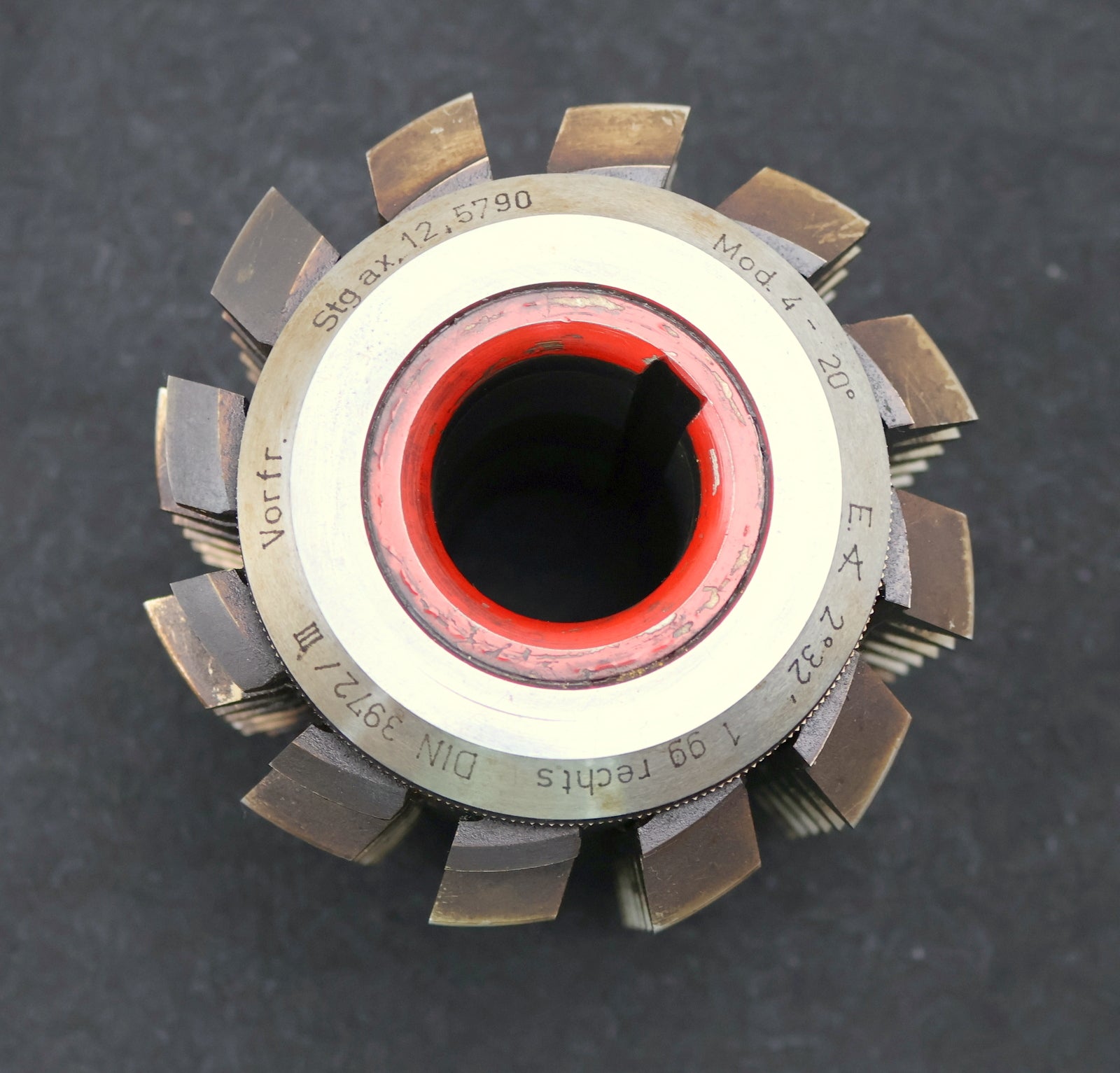 Bild des Artikels SAAZOR-Zahnrad-Wälzfräser-gear-hob-Vorfräser-m=-4mm-20°-EGW-Ø107x106xØ32mm