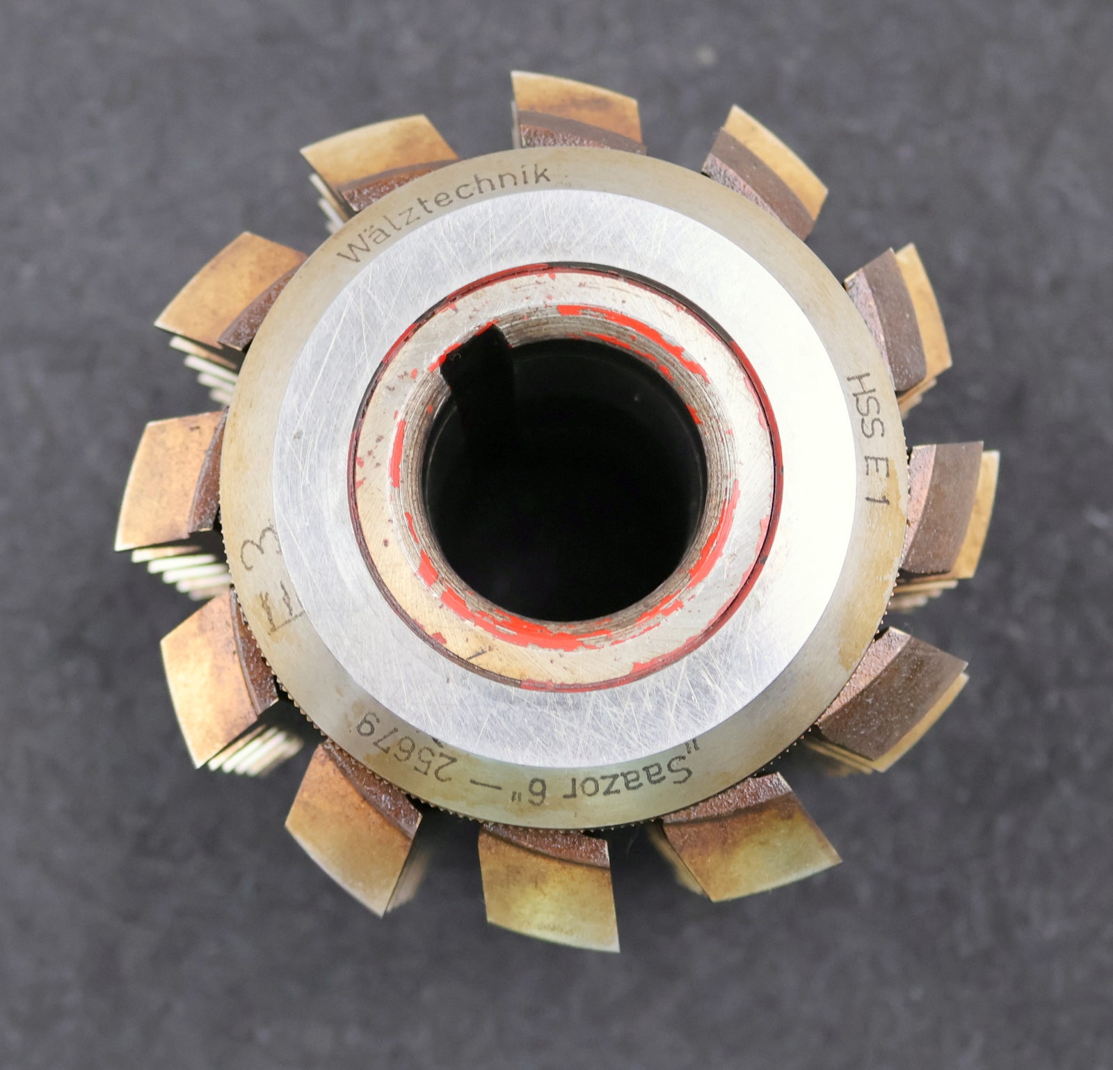 Bild des Artikels SAAZOR-Zahnrad-Wälzfräser-gear-hob-Vorfräser-m=-4mm-20°-EGW-Ø107x106xØ32mm