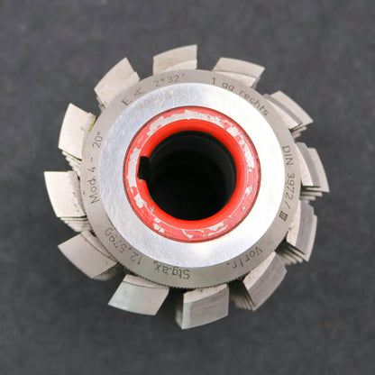 Bild des Artikels SAAZOR-Zahnrad-Wälzfräser-gear-hob-Vorfräser-m=-4mm-20°-EGW-Ø107x106xØ32mm-LKN