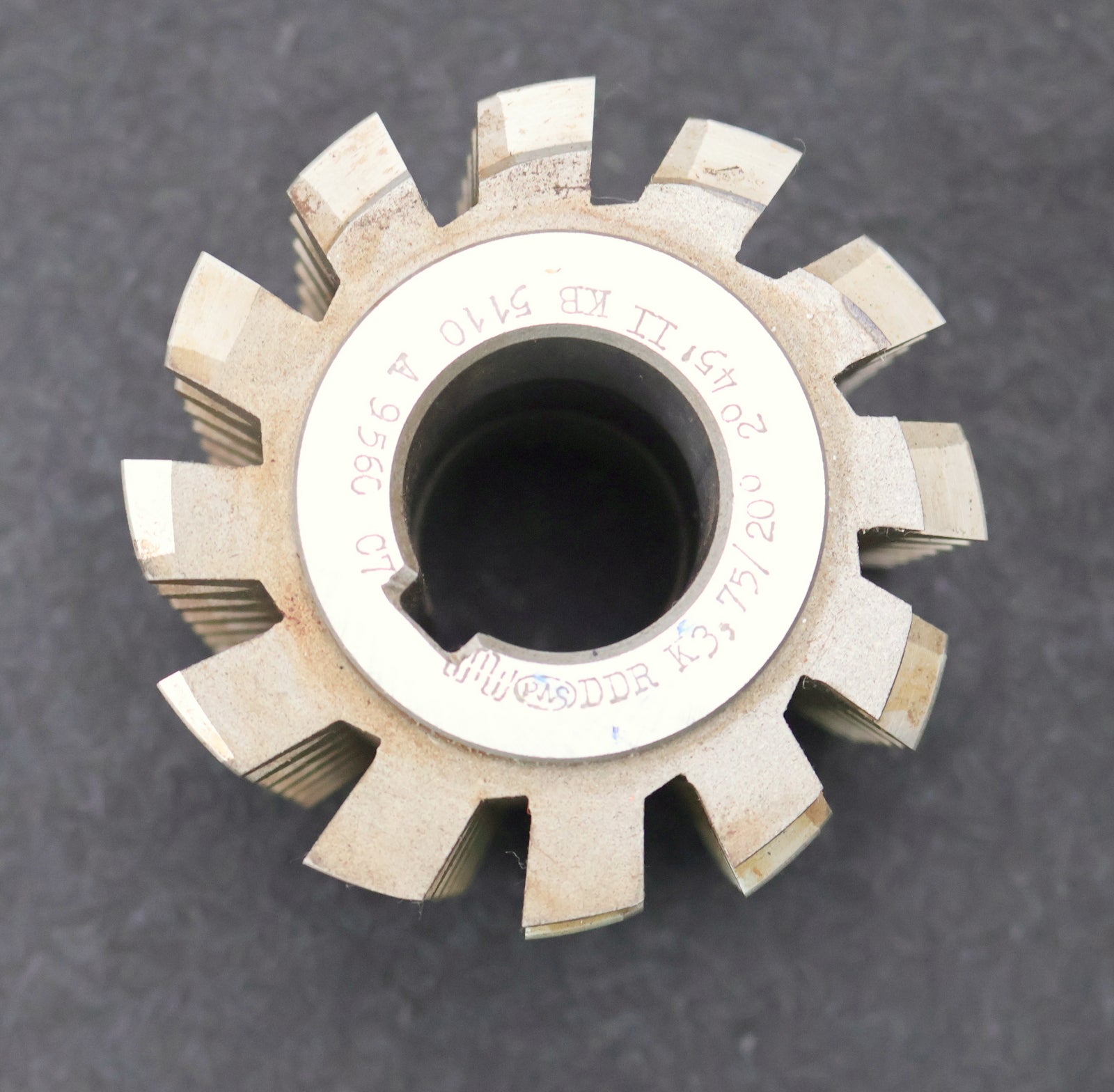 Bild des Artikels PWS-Zahnrad-Wälzfräser-gear-hob-m=-3,75mm-20°-EGW-Ø91x88xØ32mm-mit-LKN-BPII