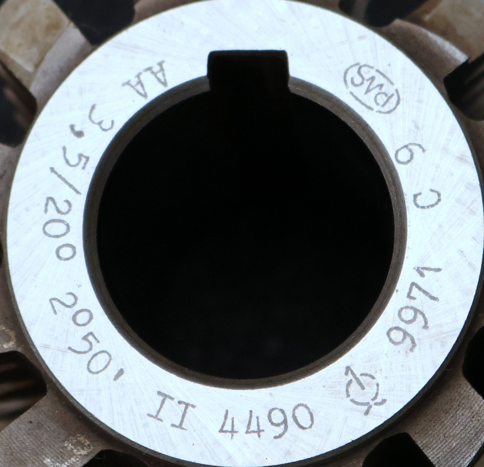 Bild des Artikels PWS-Zahnrad-Wälzfräser-gear-hob-m=-3,5mm-20°-EGW-Ø79x69xØ32mm-mit-LKN-BPII