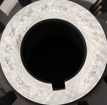 Bild des Artikels SR-CO-Zahnrad-Wälzfräser-gear-hob-m=-3,5mm-10°-EGW-Ø85x106xØ32mm-mit-LKN