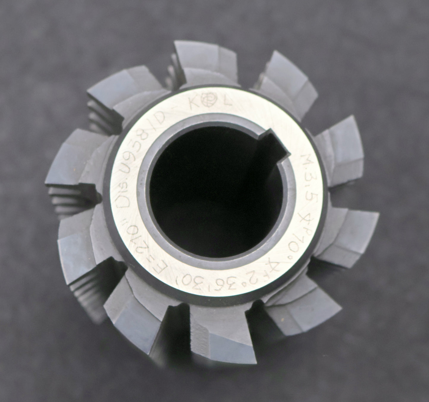 Bild des Artikels KL-Zahnrad-Wälzfräser-gear-hob-m=-3,5mm-10°-EGW-Ø84x106xØ32mm-mit-LKN