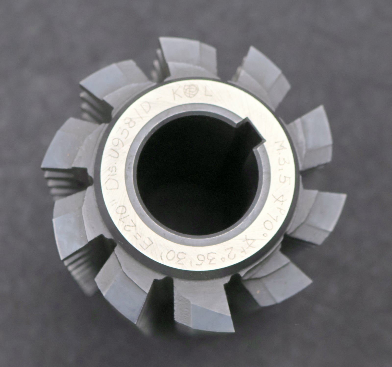 Bild des Artikels KL-Zahnrad-Wälzfräser-gear-hob-m=-3,5mm-10°-EGW-Ø84x106xØ32mm-mit-LKN