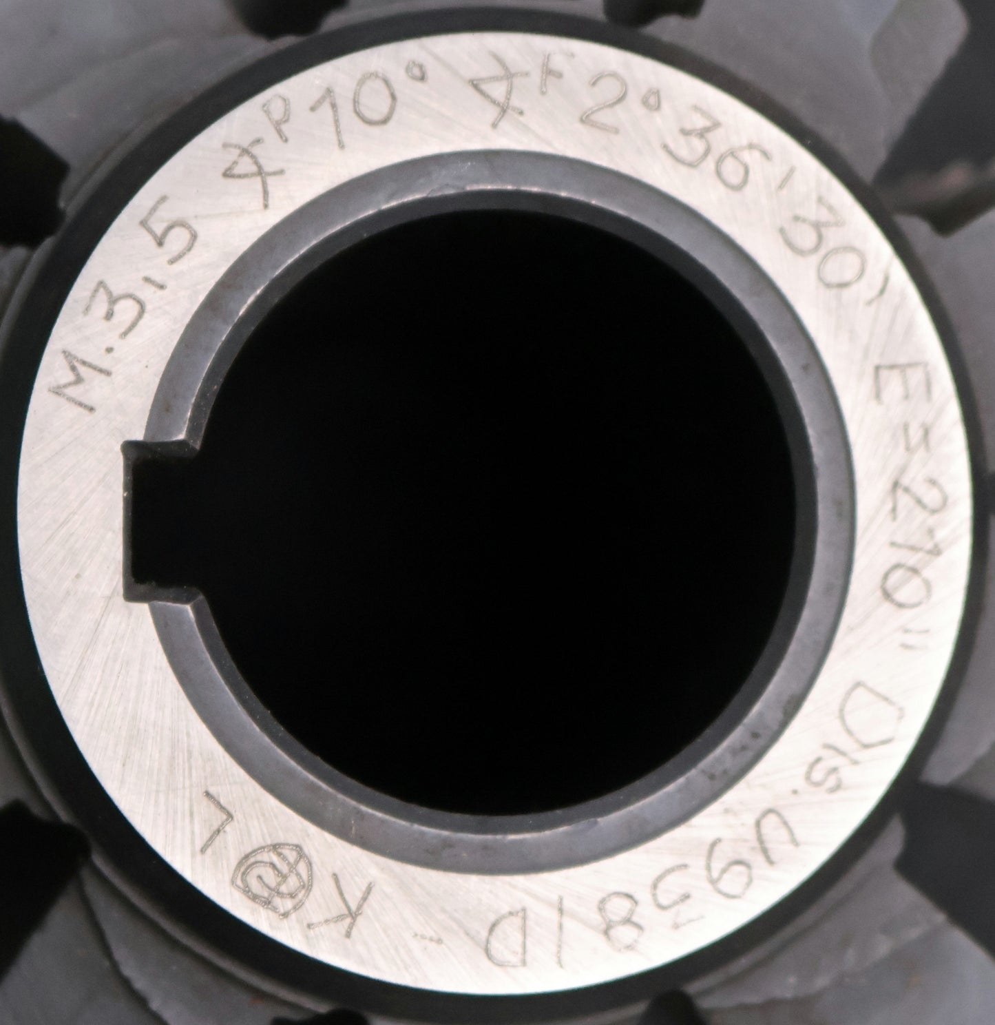Bild des Artikels KL-Zahnrad-Wälzfräser-gear-hob-m=-3,5mm-10°-EGW-Ø84x106xØ32mm-mit-LKN