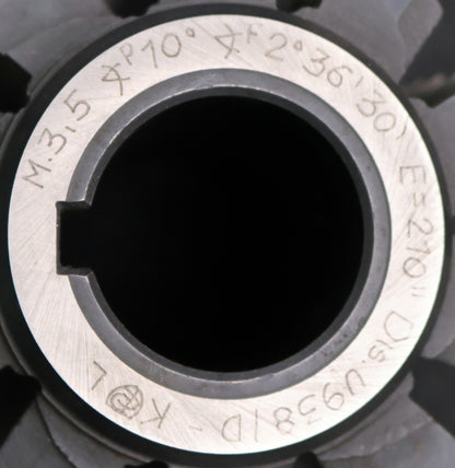 Bild des Artikels KL-Zahnrad-Wälzfräser-gear-hob-m=-3,5mm-10°-EGW-Ø84x106xØ32mm-mit-LKN