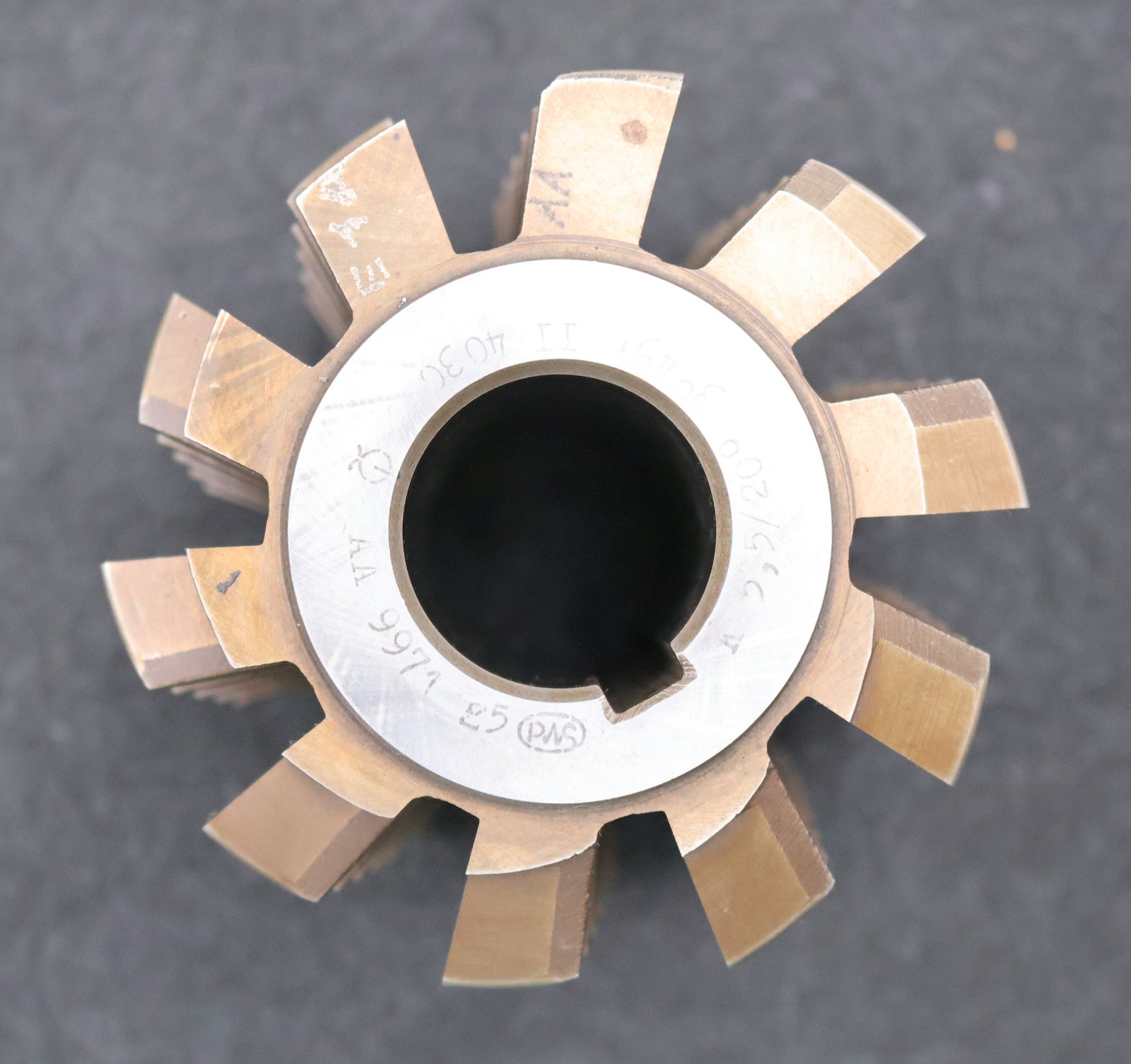 Bild des Artikels PWS-Zahnrad-Wälzfräser-gear-hob-m=-5,5mm-20°-EGW-Ø99x109xØ32mm-mit-LKN-BPII