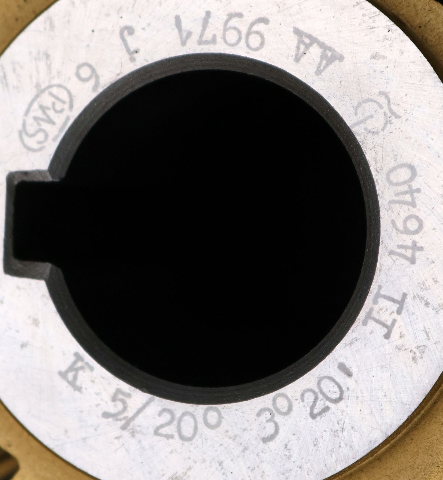 Bild des Artikels PWS-Zahnrad-Wälzfräser-gear-hob-m=-5mm-20°-EGW-Ø100x109xØ32mm-mit-LKN-BPII