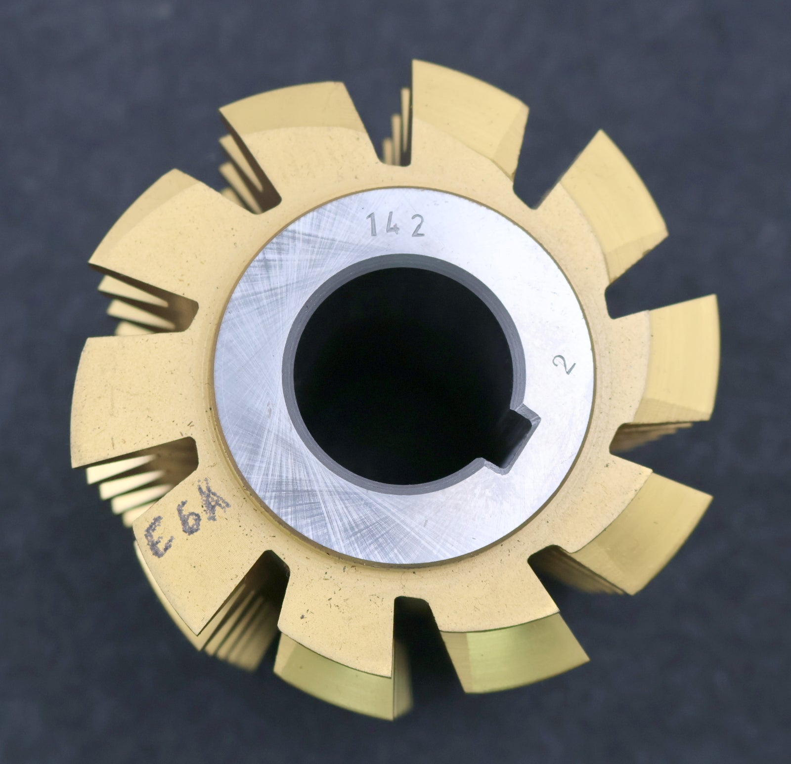 Bild des Artikels PWS-Zahnrad-Wälzfräser-gear-hob-m=-5mm-20°-EGW-Ø100x109xØ32mm-mit-LKN-BPII