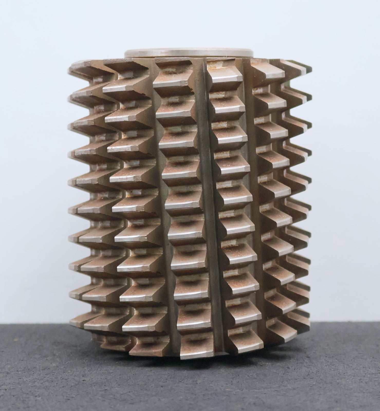 Bild des Artikels PWS-Zahnrad-Wälzfräser-gear-hob-m=-4mm-20°-EGW-Ø110x135xØ40mm-mit-LKN-BPIII