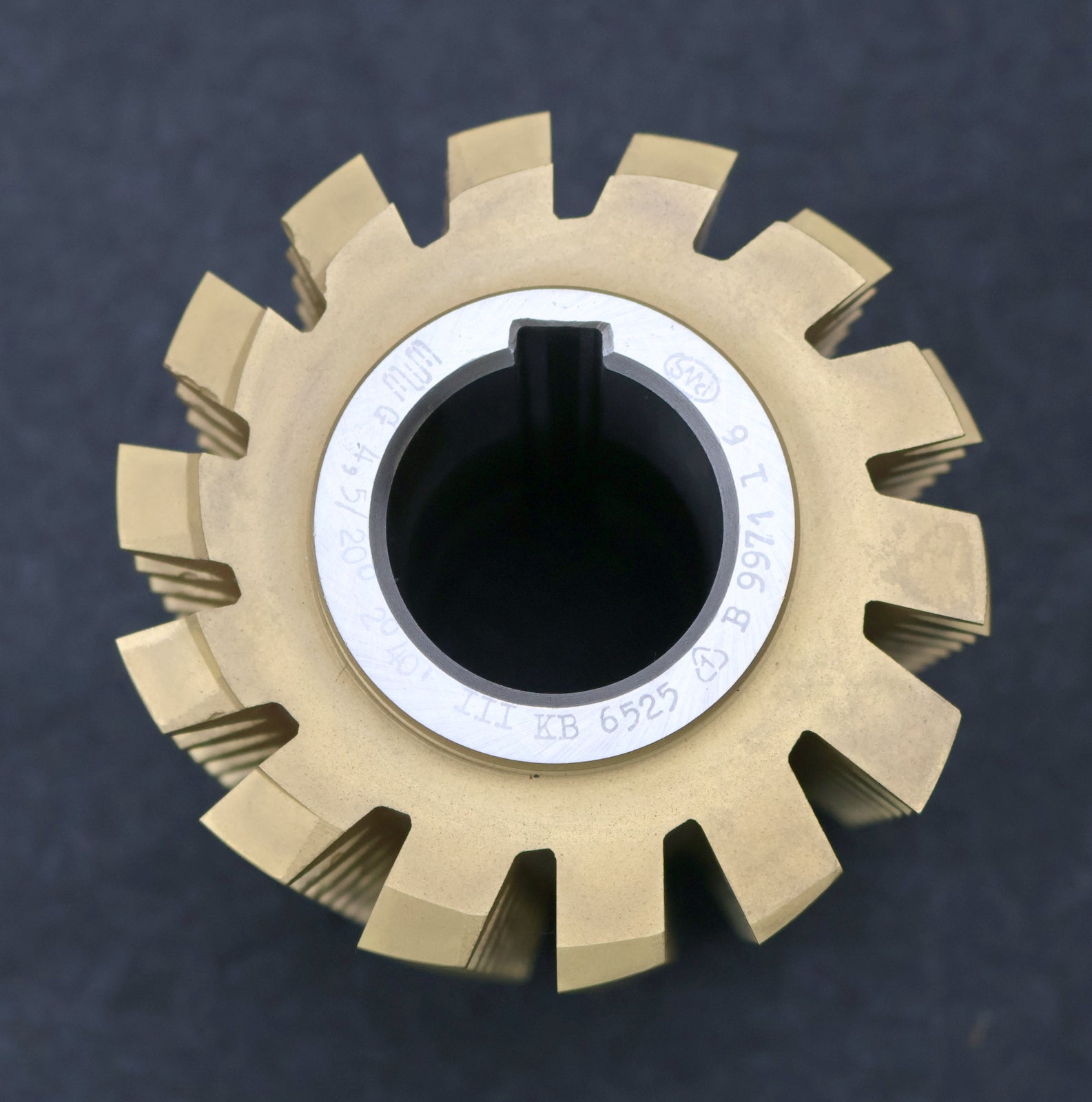 Bild des Artikels PWS-Zahnrad-Wälzfräser-gear-hob-m=-4,5mm-20°-EGW-Ø110x135xØ40mm-mit-LKN-BPIII