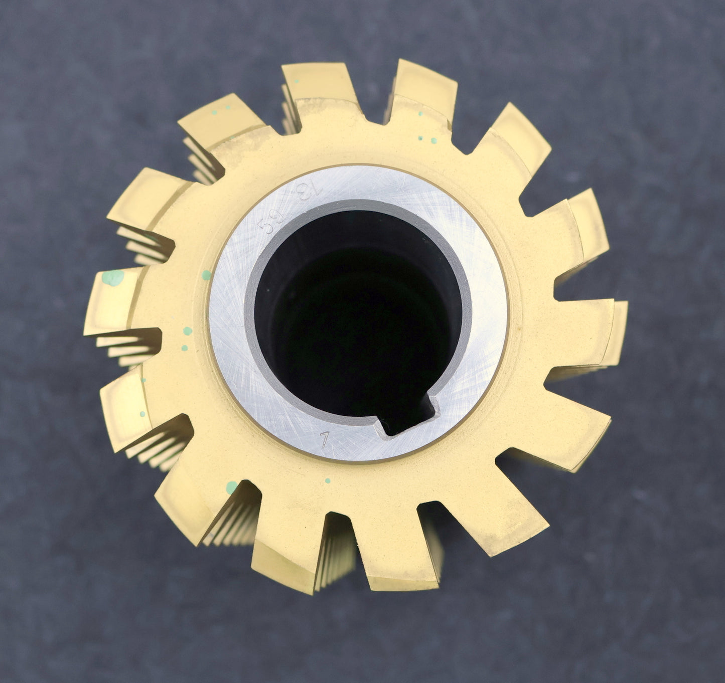 Bild des Artikels PWS-Zahnrad-Wälzfräser-gear-hob-m=-4,5mm-20°-EGW-Ø110x135xØ40mm-mit-LKN-BPIII
