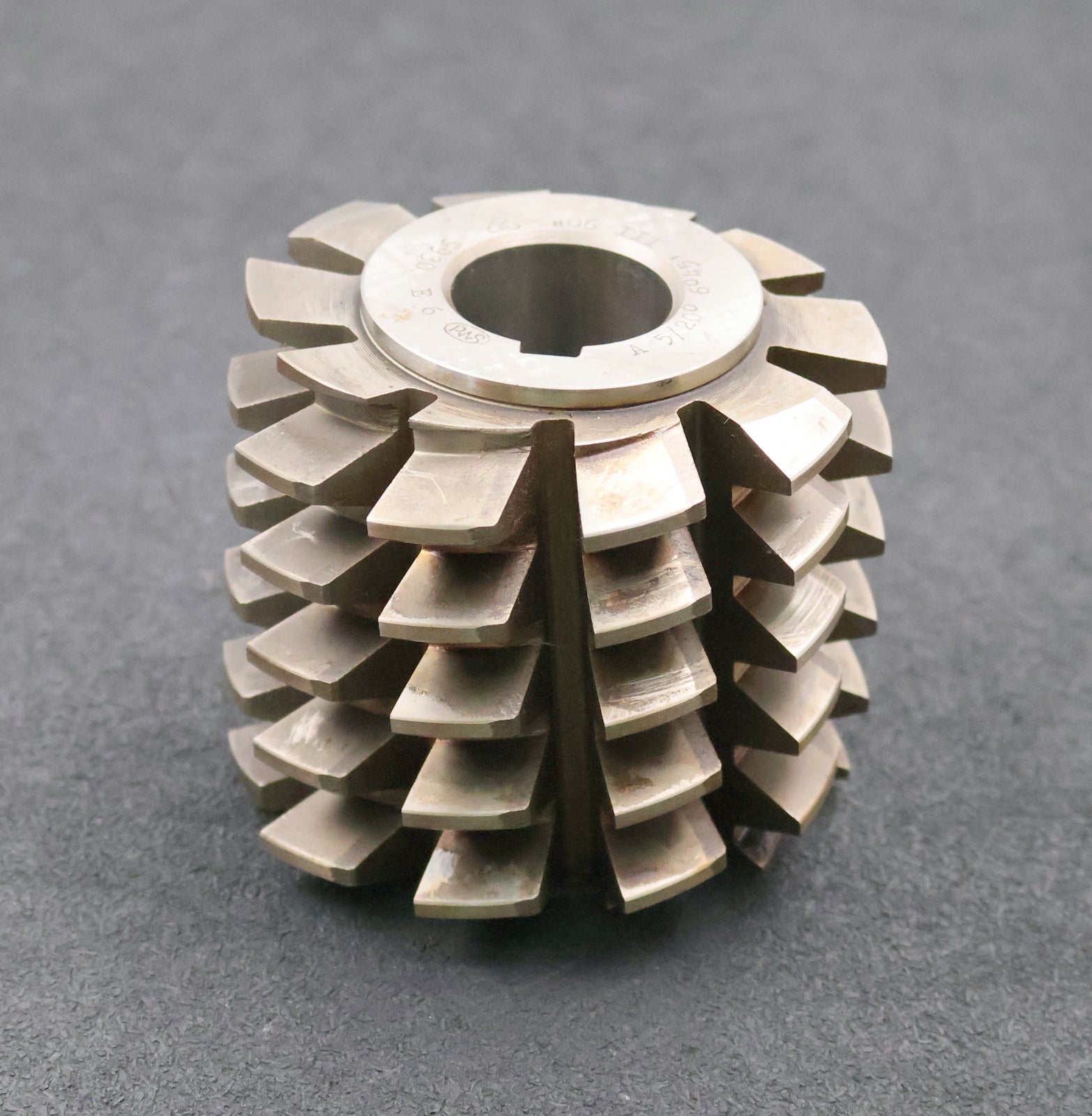 Bild des Artikels PWS-Zahnrad-Wälzfräser-gear-hob-m=-5mm-20°-EGW-Ø100x88xØ32mm-mit-LKN-BPIII