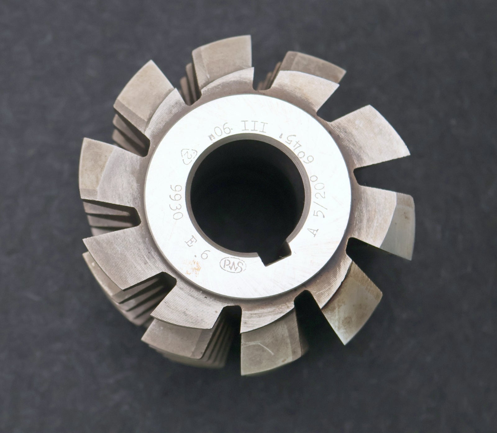 Bild des Artikels PWS-Zahnrad-Wälzfräser-gear-hob-m=-5mm-20°-EGW-Ø100x88xØ32mm-mit-LKN-BPIII