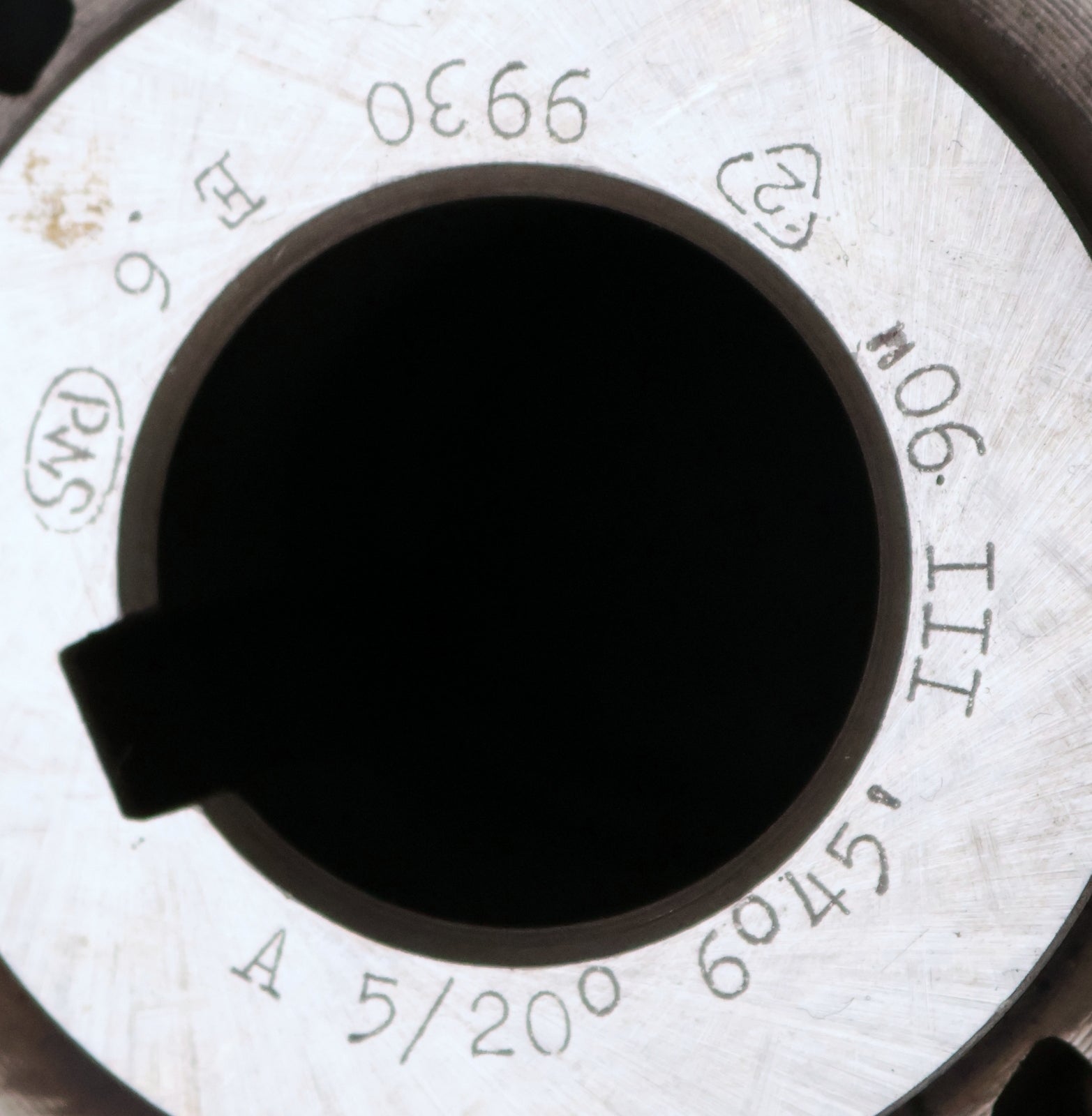 Bild des Artikels PWS-Zahnrad-Wälzfräser-gear-hob-m=-5mm-20°-EGW-Ø100x88xØ32mm-mit-LKN-BPIII