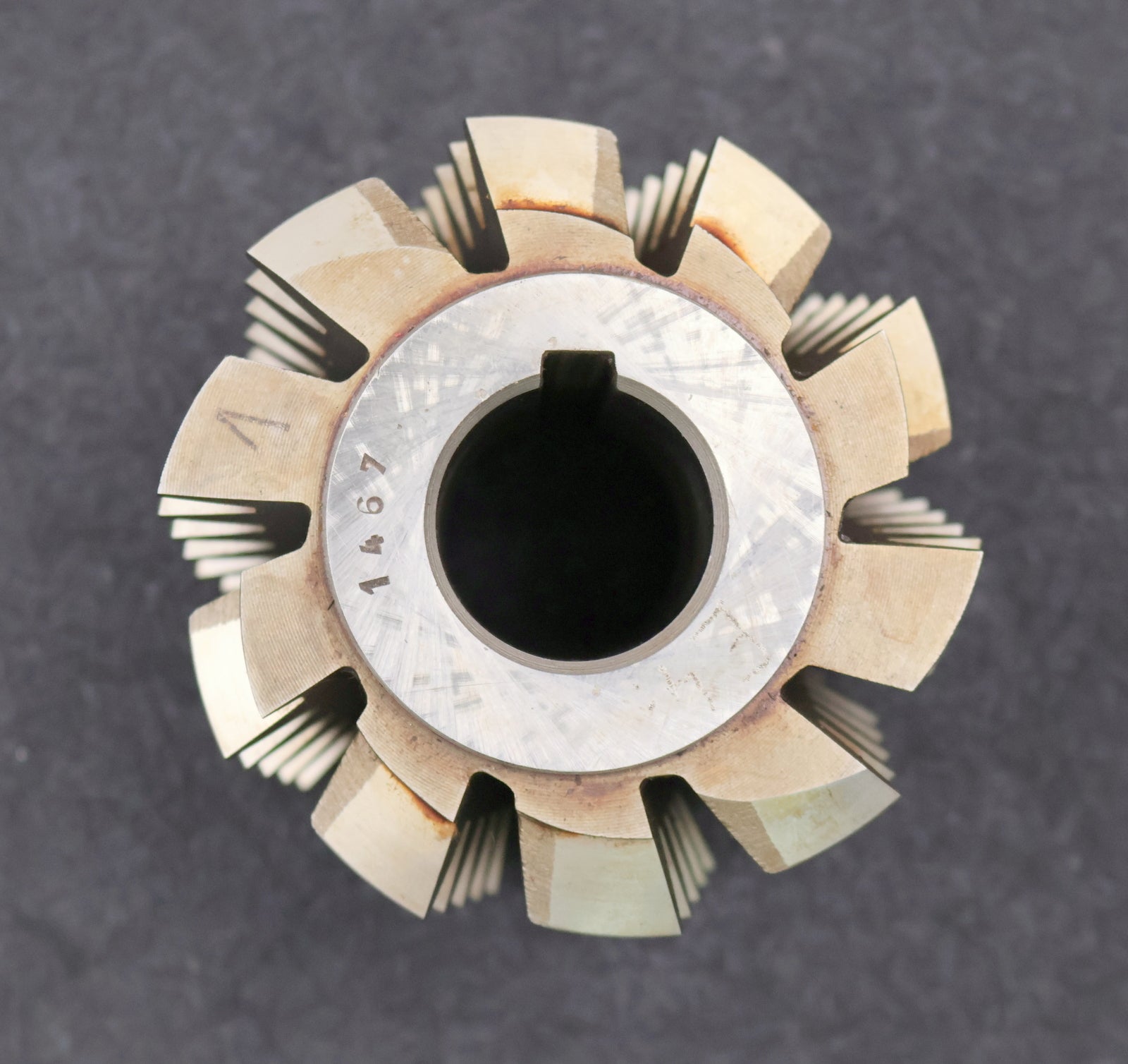 Bild des Artikels PWS-Zahnrad-Wälzfräser-gear-hob-m=-5mm-20°-EGW-Ø100x88xØ32mm-mit-LKN-BPIII