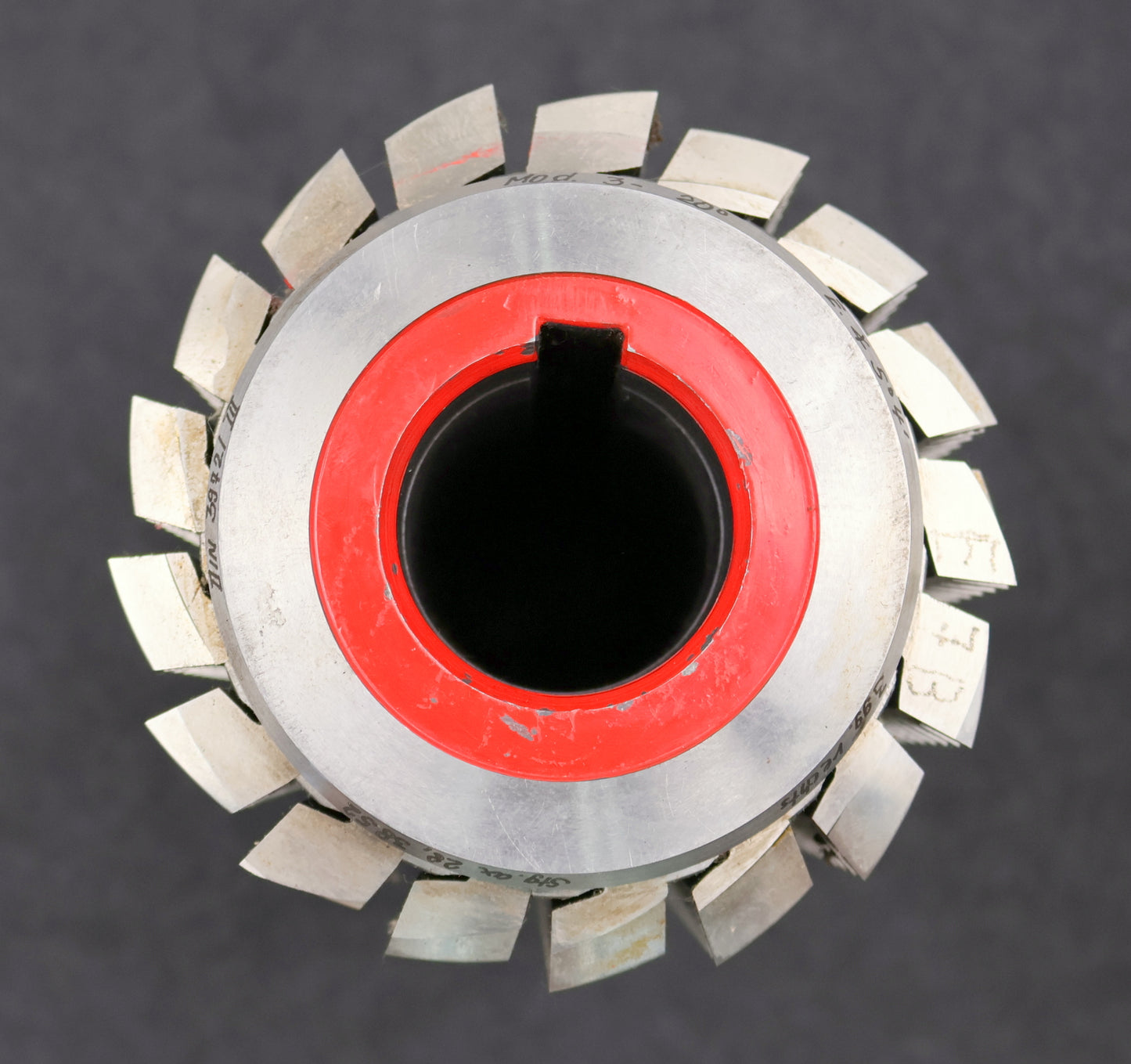Bild des Artikels SAAZOR-Zahnrad-Wälzfräser-gear-hob-m=-3mm-20°-EGW-Ø114x207xØ40mm-mit-LKN-BPIII