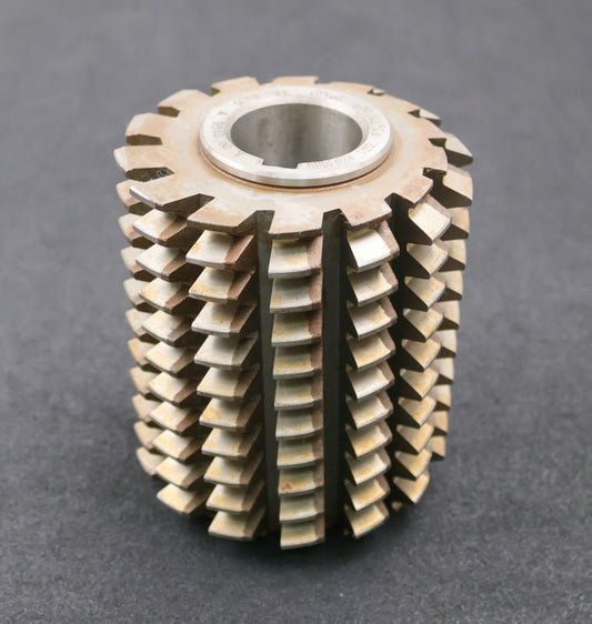 Bild des Artikels PWS-Zahnrad-Wälzfräser-gear-hob-m=-3,75mm-20°-EGW-Ø111x136xØ40mm-mit-LKN-BPII