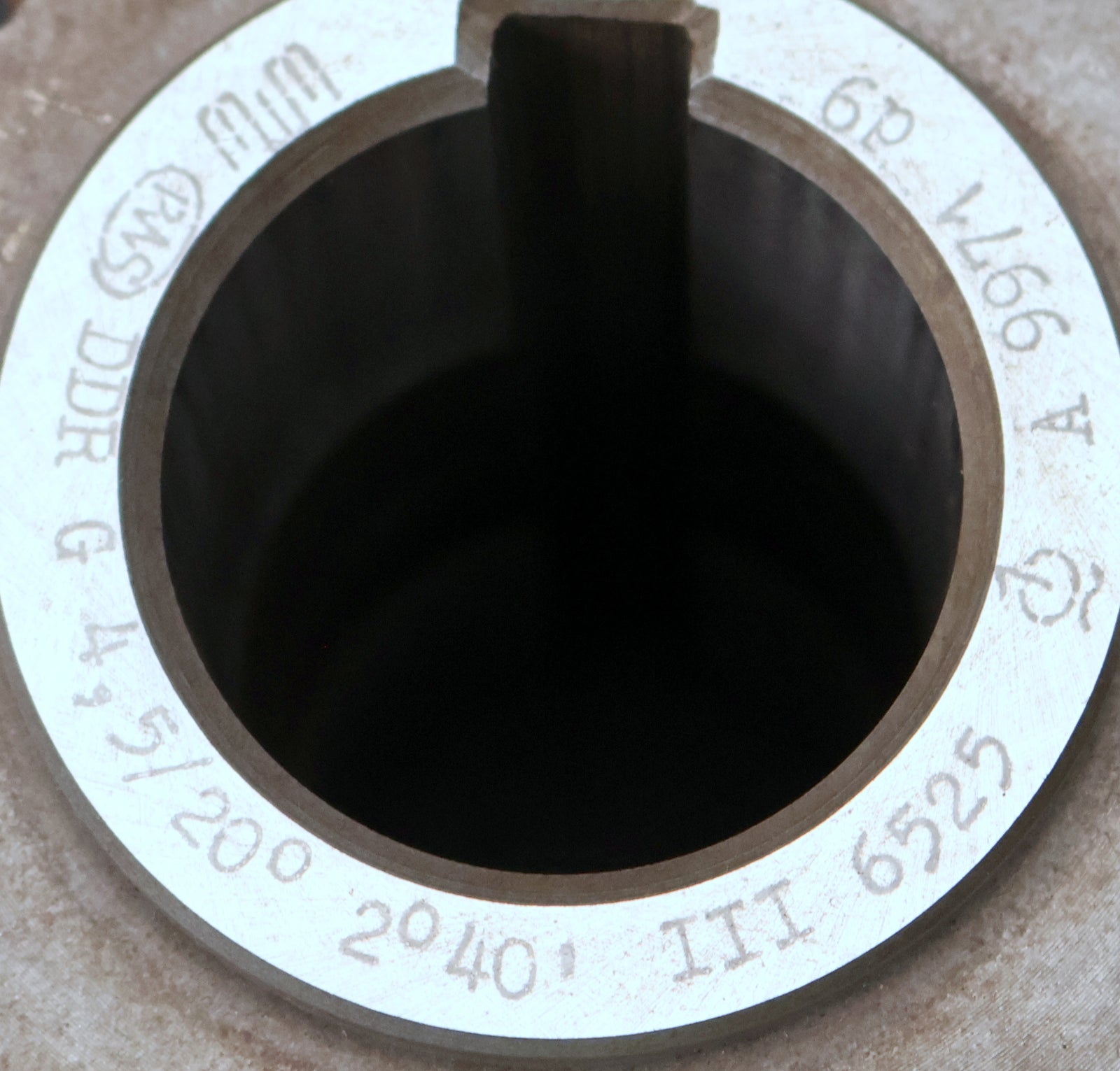 Bild des Artikels PWS-Zahnrad-Wälzfräser-gear-hob-m=-4,5mm-20°-EGW-Ø110x136xØ40mm-mit-LKN-BPIII