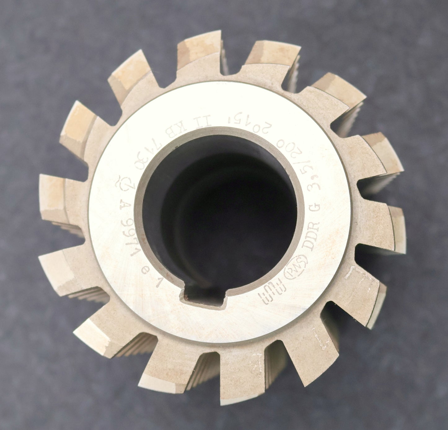Bild des Artikels PWS-Zahnrad-Wälzfräser-gear-hob-m=-3,5mm-20°-EGW-Ø100x109xØ40mm-mit-LKN-BPII