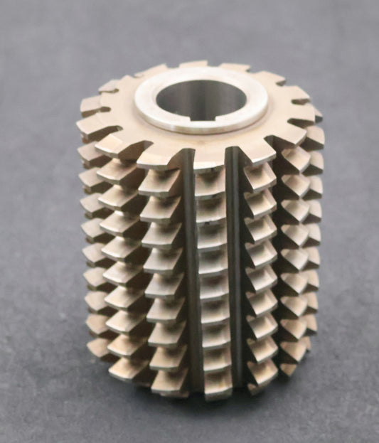 Bild des Artikels PWS-Zahnrad-Wälzfräser-gear-hob-m=-4mm-20°-EGW-Ø110x136xØ40mm-mit-LKN-BPII