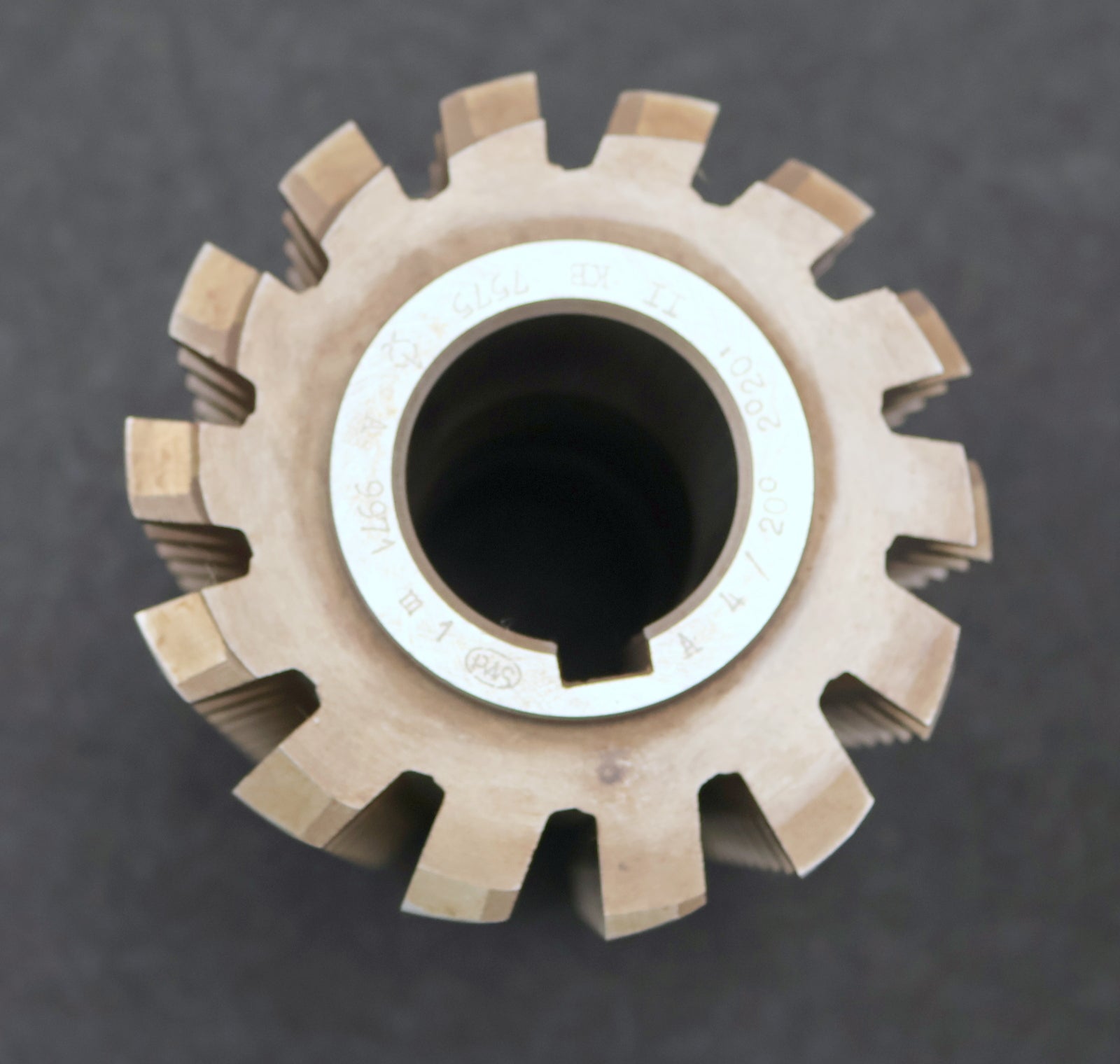 Bild des Artikels PWS-Zahnrad-Wälzfräser-gear-hob-m=-4mm-20°-EGW-Ø110x136xØ40mm-mit-LKN-BPII