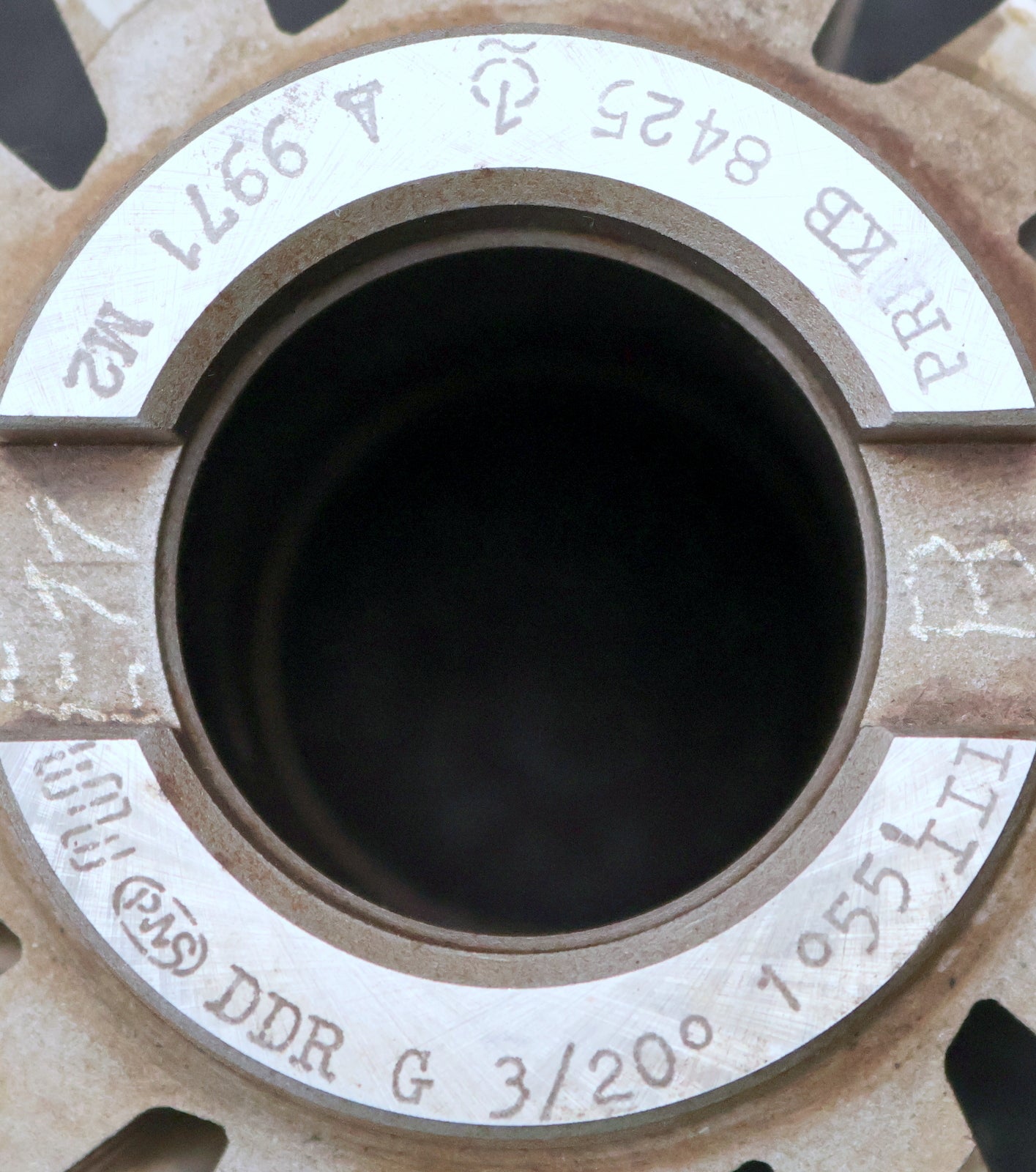 Bild des Artikels PWS-Zahnrad-Wälzfräser-gear-hob-m=-3mm-20°-EGW-Ø98x128xØ40mm-mit-Protuberanz