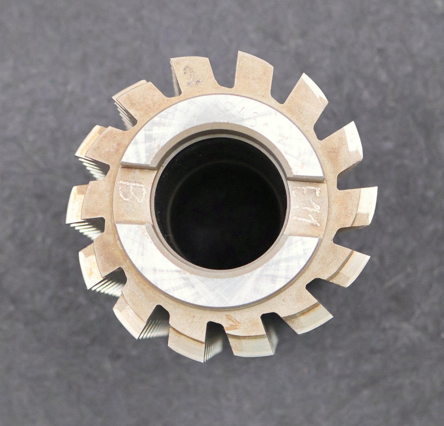 Bild des Artikels PWS-Zahnrad-Wälzfräser-gear-hob-m=-3mm-20°-EGW-Ø98x128xØ40mm-mit-Protuberanz