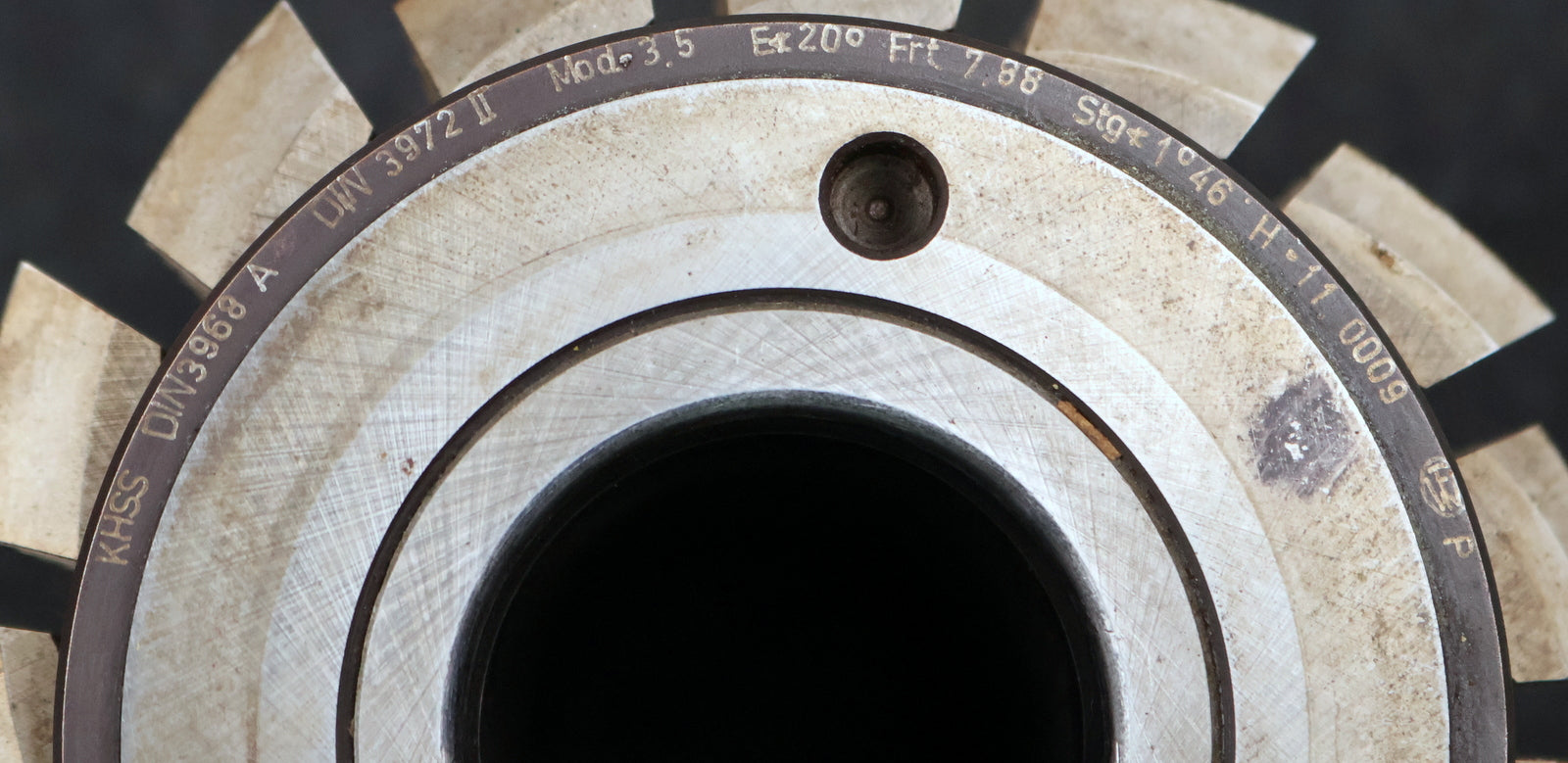 Bild des Artikels FETTE-Zahnrad-Wälzfräser-gear-hob-m=-3,5mm-20°-EGW-Ø122x136xØ40mm-mit-LKN-BPII