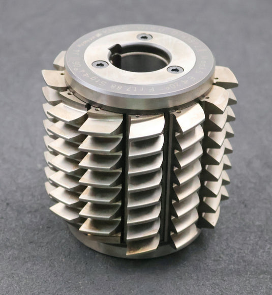 Bild des Artikels FETTE-Zahnrad-Wälzfräser-gear-hob-m=-3,5mm-20°-EGW-Ø110x112xØ32mm-mit-LKN-BPIII