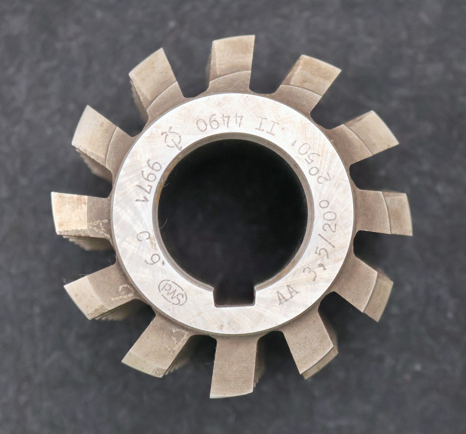 Bild des Artikels PWS-Zahnrad-Wälzfräser-gear-hob-m=-3,5mm-20°-EGW-Ø80x70xØ32mm-mit-LKN-BPII