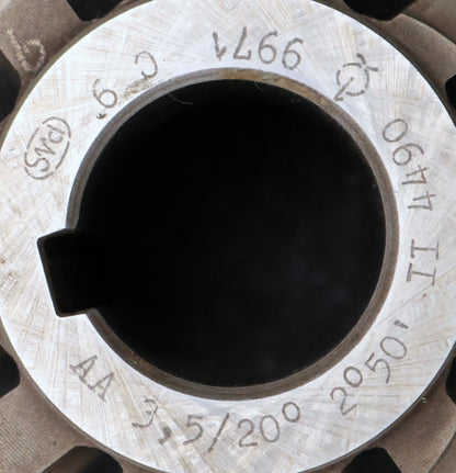 Bild des Artikels PWS-Zahnrad-Wälzfräser-gear-hob-m=-3,5mm-20°-EGW-Ø80x70xØ32mm-mit-LKN-BPII