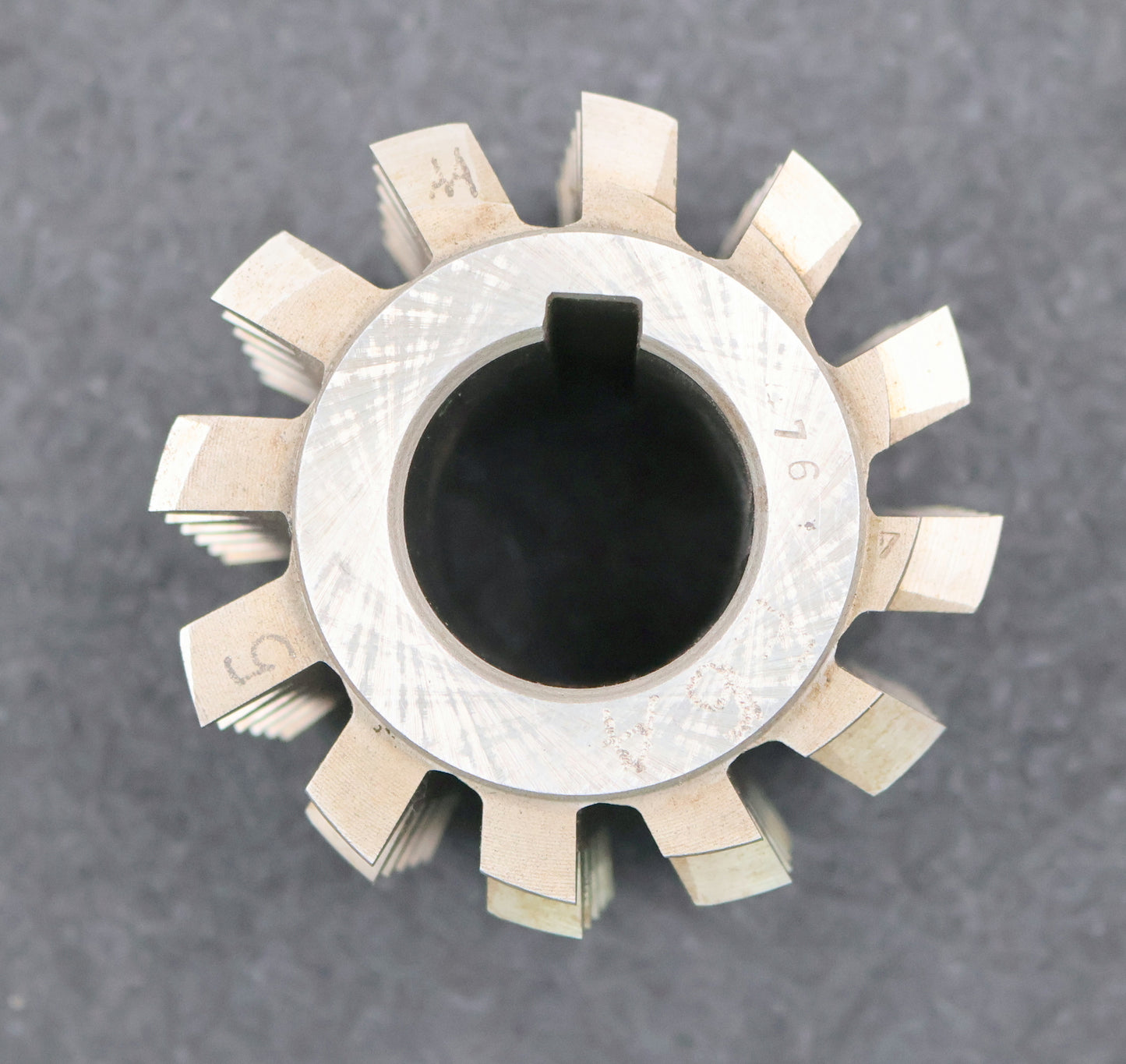 Bild des Artikels PWS-Zahnrad-Wälzfräser-gear-hob-m=-3,5mm-20°-EGW-Ø80x70xØ32mm-mit-LKN-BPII