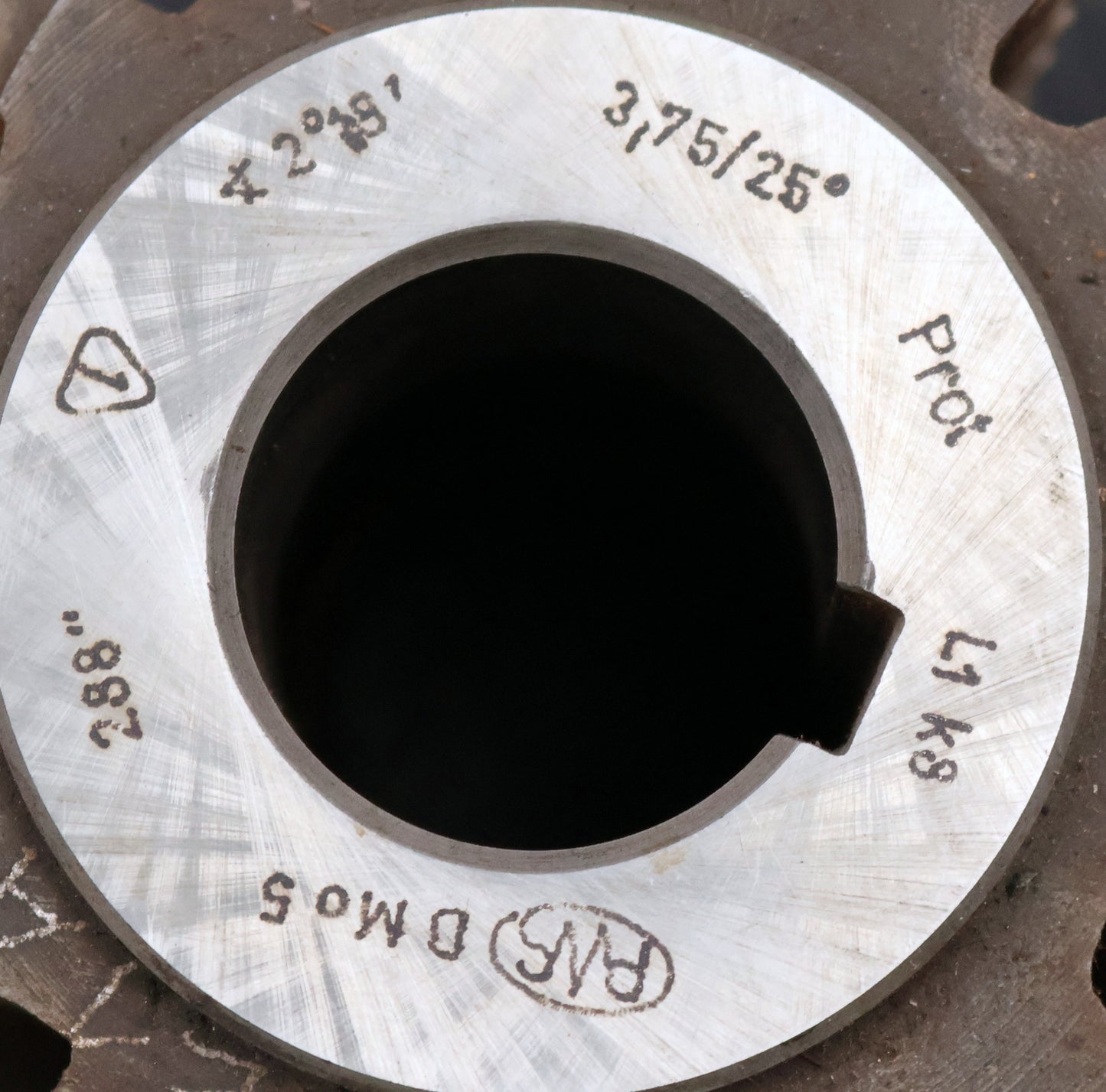 Bild des Artikels PWS-Zahnrad-Wälzfräser-gear-hob-m=-3,75mm-25°-EGW-Ø100x92xØ32mm-mit-LKN