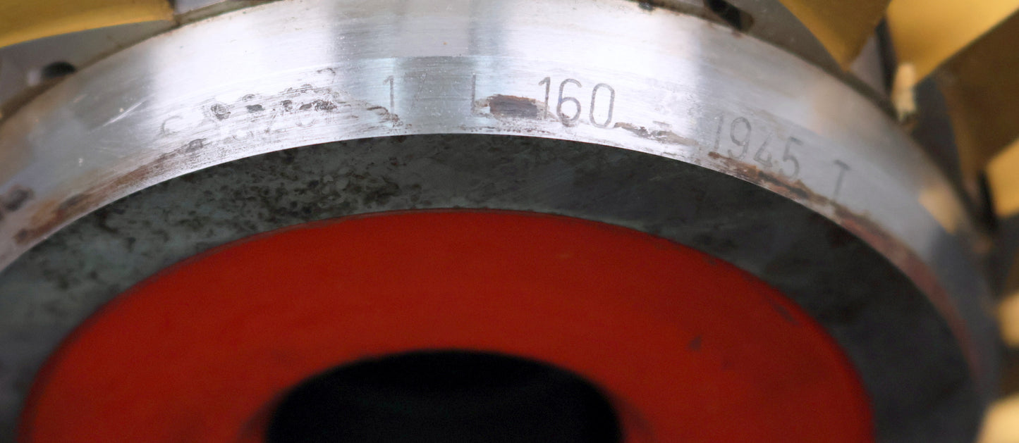 Bild des Artikels SAAZOR-Zahnrad-Wälzfräser-gear-hob-m=-4,618mm-22°30'-EGW-Ø133x185xØ32mm-mit-LKN