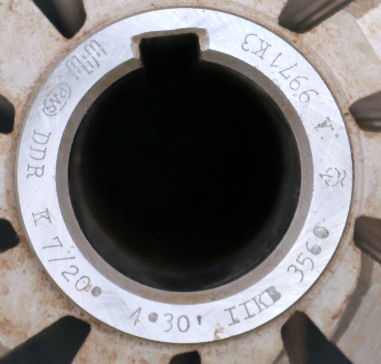 Bild des Artikels PWS-Zahnrad-Wälzfräser-gear-hob-m=-7mm-20°-EGW-Ø110x135xØ40mm-mit-LKN-BPII