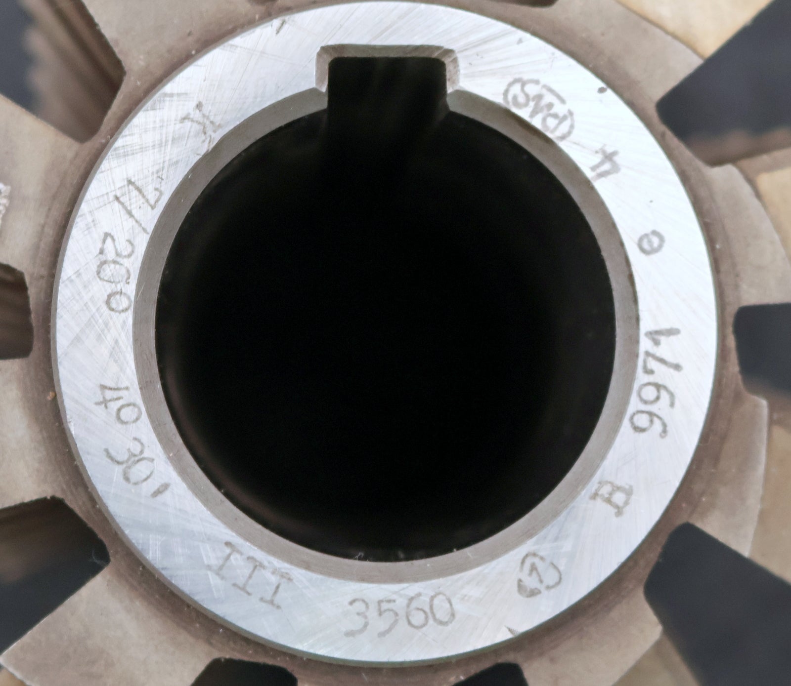Bild des Artikels PWS-Zahnrad-Wälzfräser-gear-hob-m=-7mm-20°-EGW-Ø110x135xØ40mm-mit-LKN-BPIII