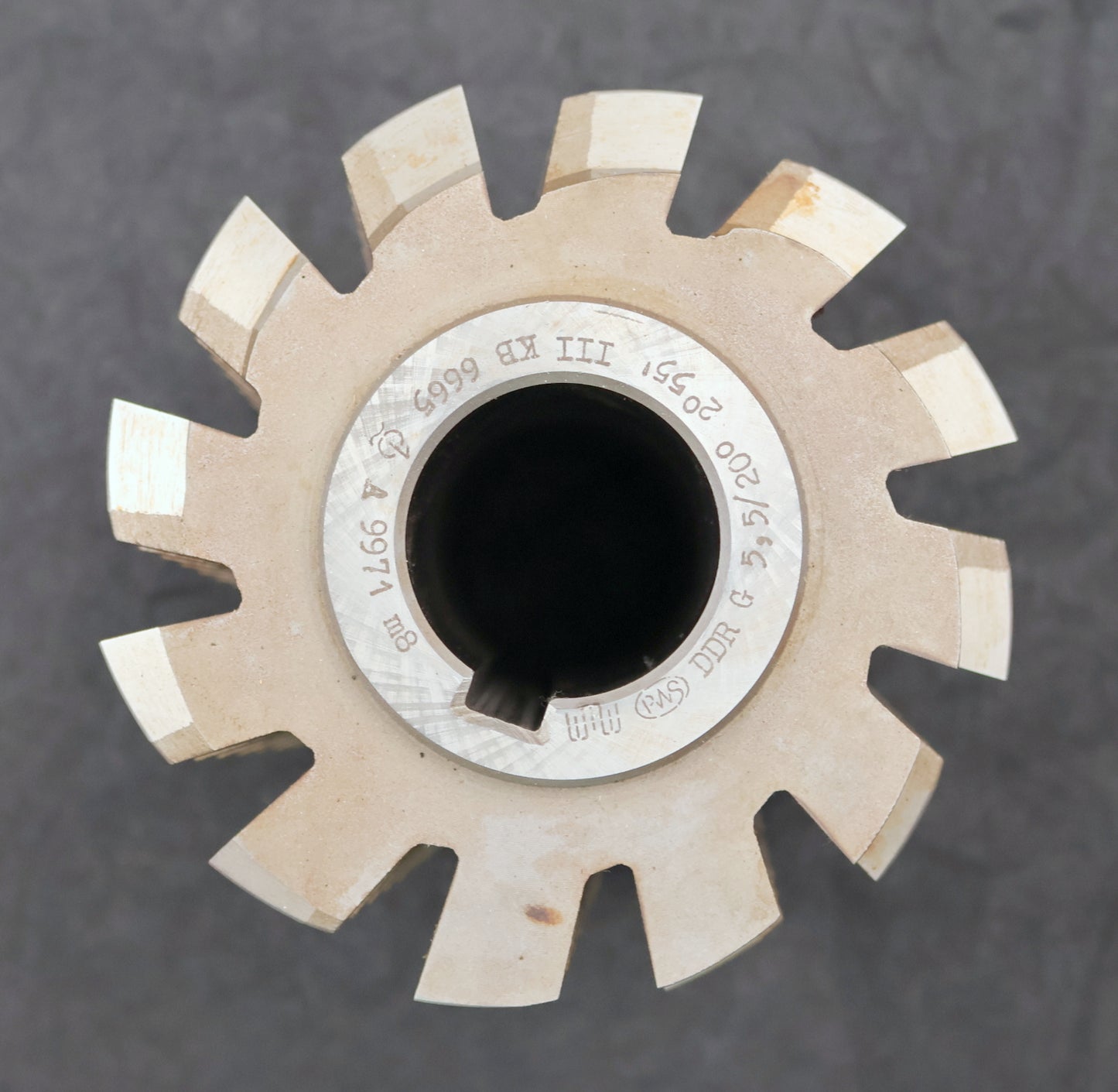 Bild des Artikels PWS-Zahnrad-Wälzfräser-gear-hob-m=-5,5mm-20°-EGW-Ø125x151xØ40mm-mit-LKN-BPIII