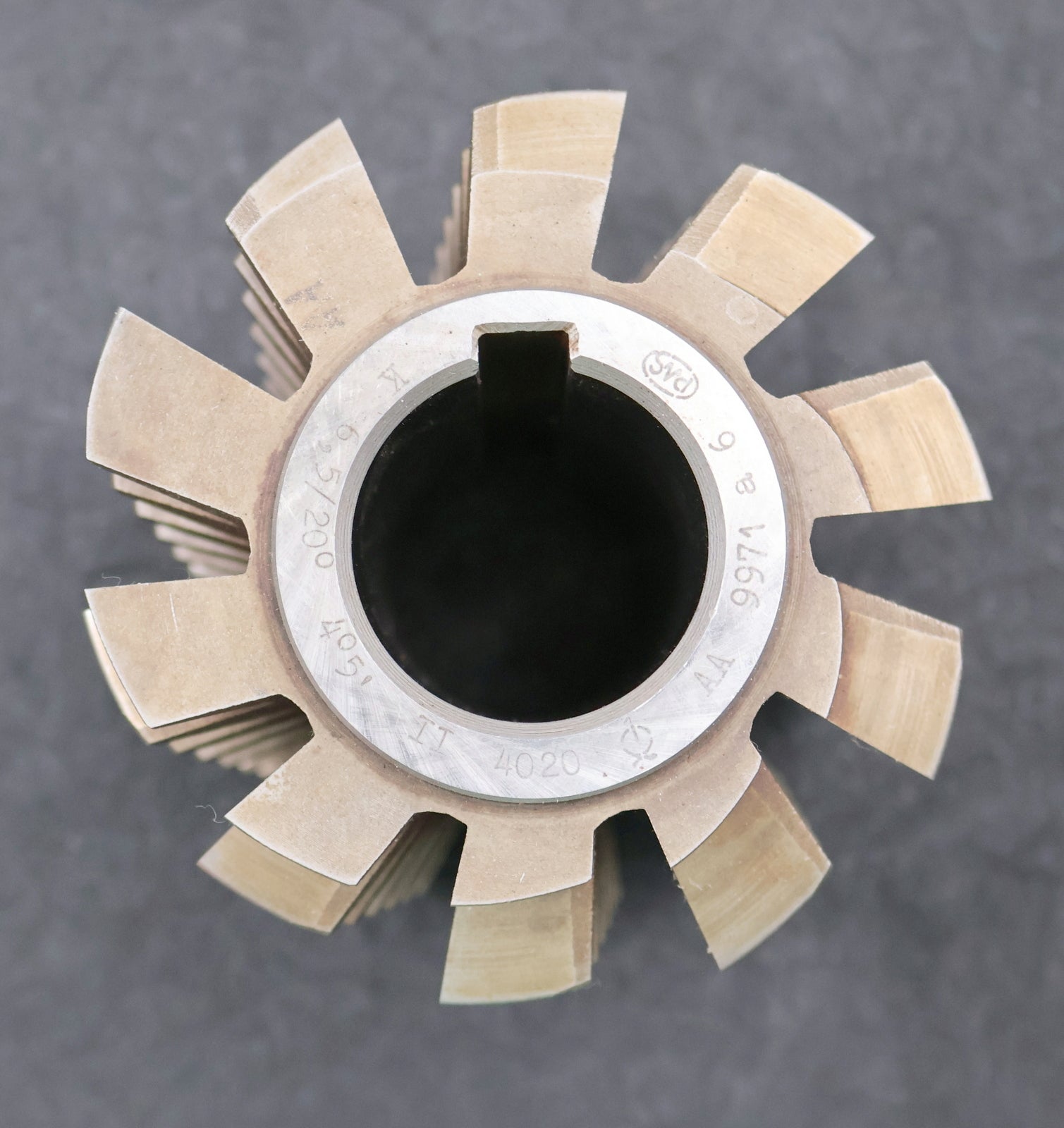 Bild des Artikels PWS-Zahnrad-Wälzfräser-gear-hob-m=-6,5mm-20°-EGW-Ø106x135xØ40mm-mit-LKN-BPII