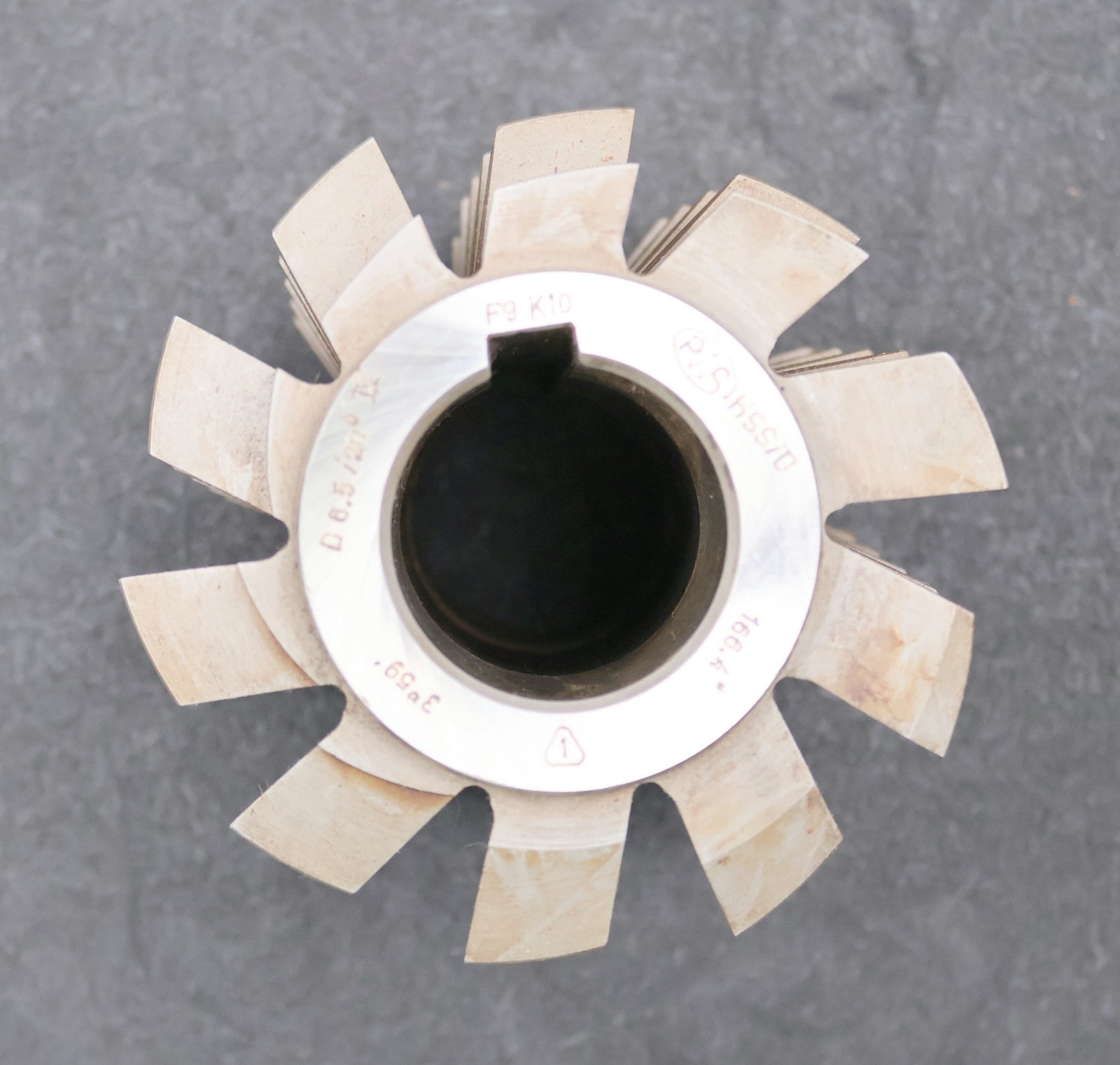 Bild des Artikels PWS-Zahnrad-Wälzfräser-gear-hob-m=-6,5mm-20°-EGW-Ø106x109xØ40mm-mit-LKN-BPIV