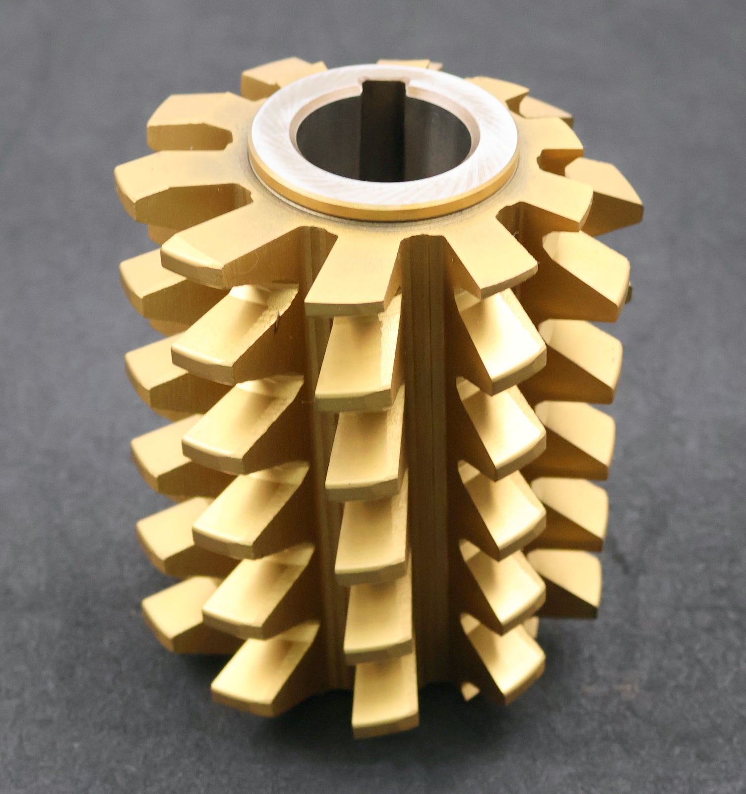 Bild des Artikels PWS-Zahnrad-Wälzfräser-gear-hob-m=-8mm-20°-EGW-Ø124x150xØ40mm-mit-LKN-BPII