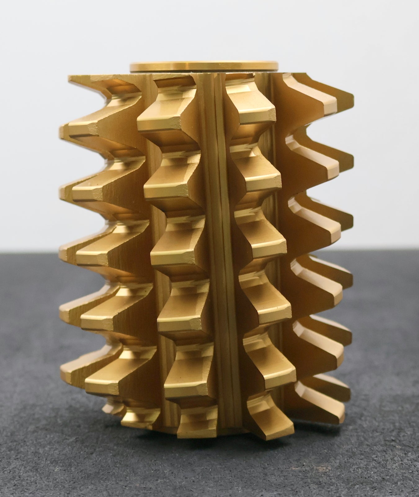 Bild des Artikels PWS-Zahnrad-Wälzfräser-gear-hob-m=-8mm-20°-EGW-Ø124x150xØ40mm-mit-LKN-BPII