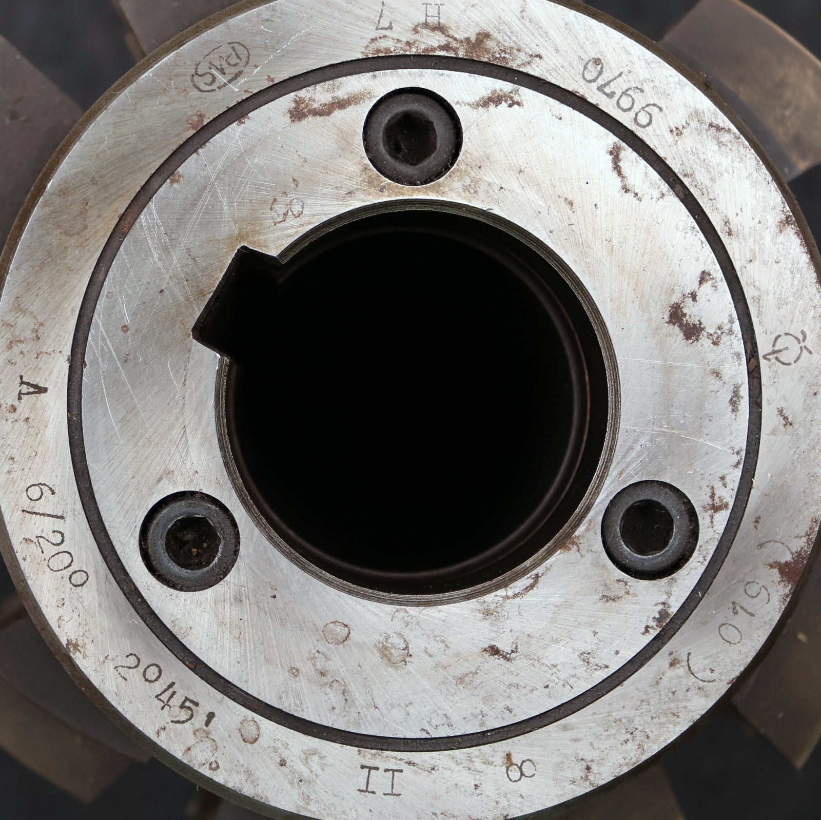 Bild des Artikels PWS-Zahnrad-Wälzfräser-gear-hob-m=-6mm-20°-EGW-Ø139x146xØ40mm-mit-LKN-BPII